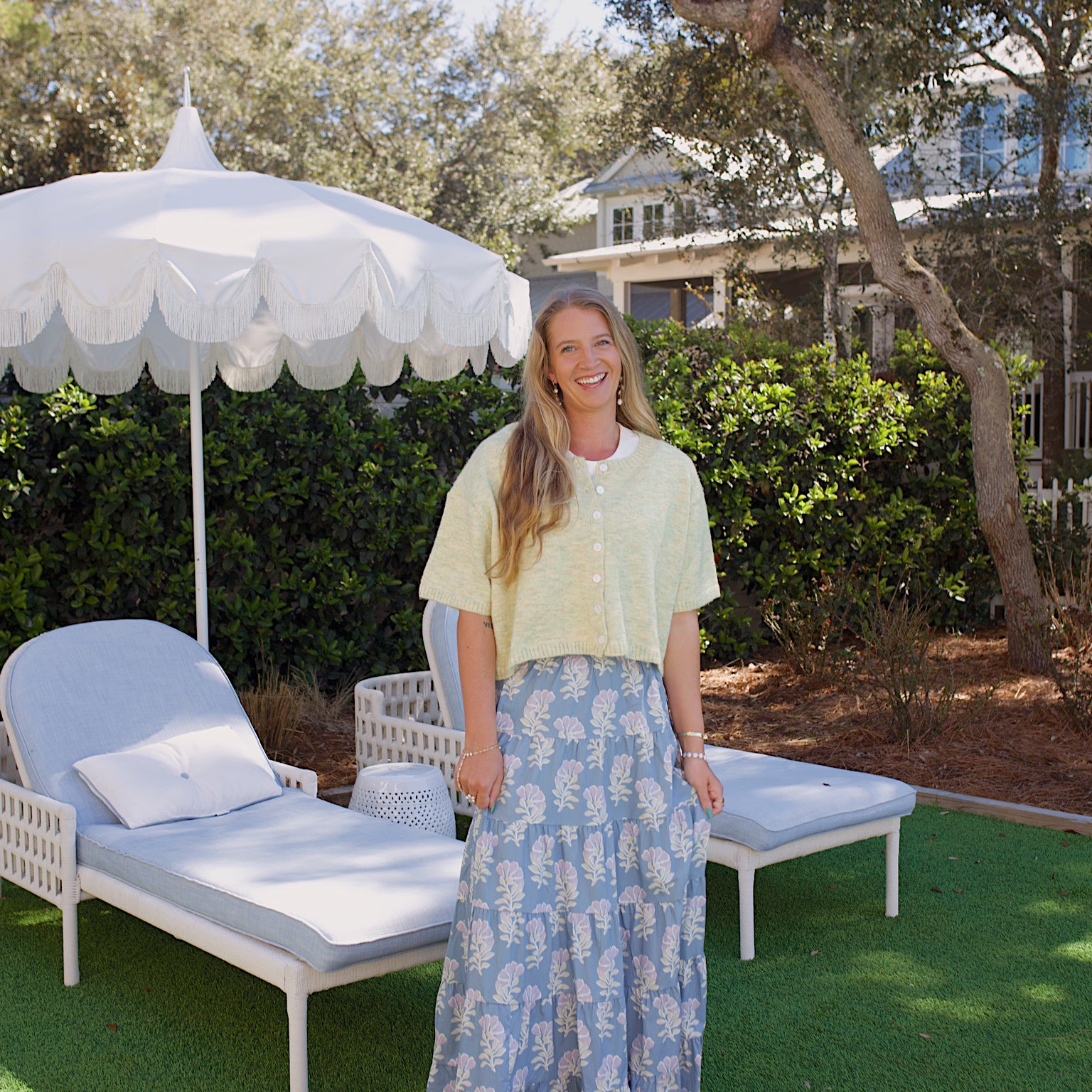 Rosemary Tiered Maxi Skirt