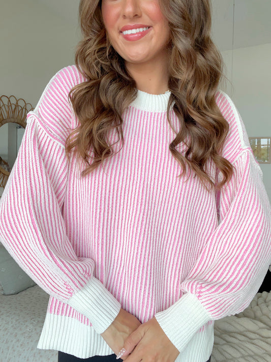 WILLOW STRIPED SWEATER