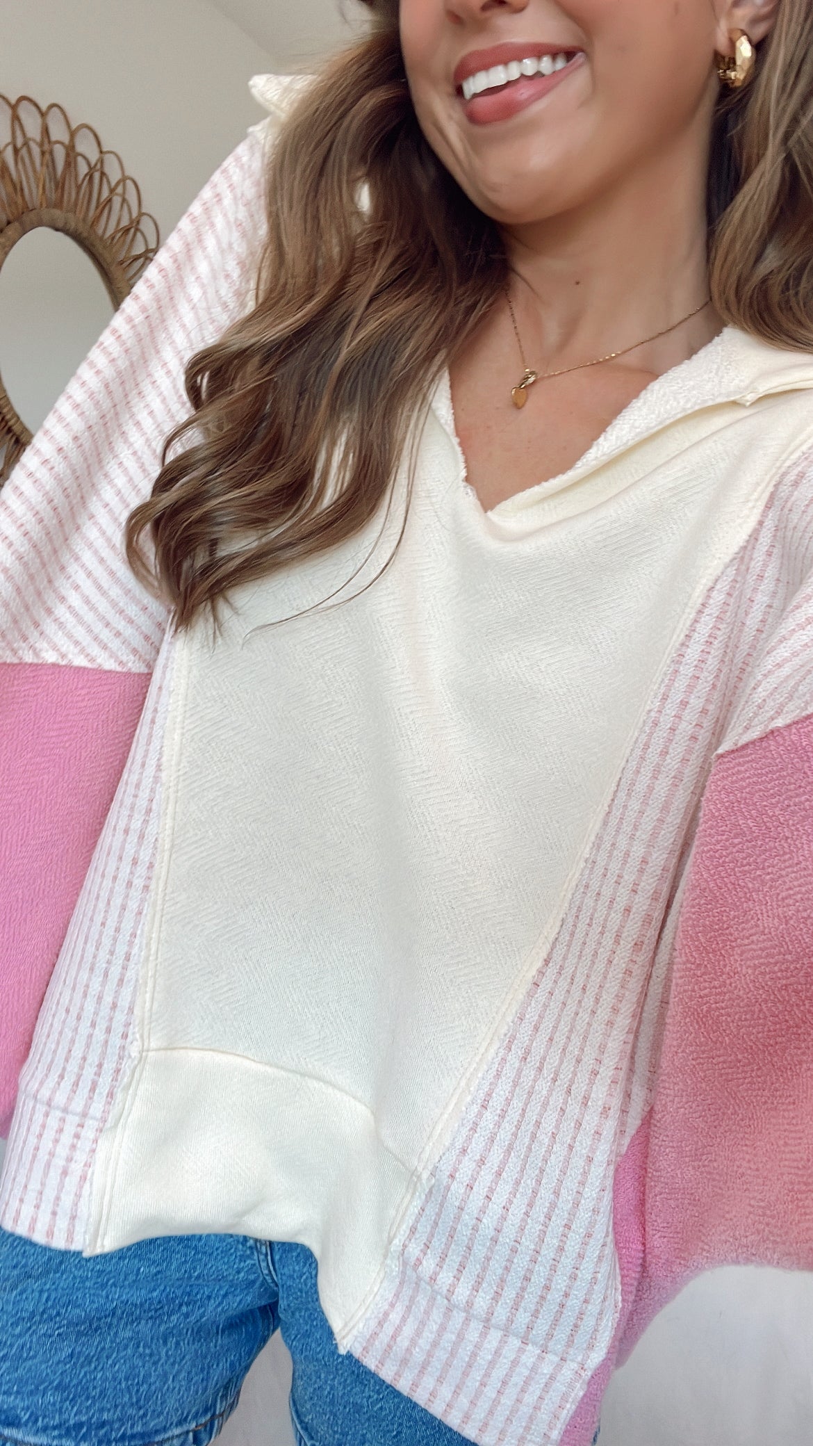 SUMMER NIGHTS OVERSIZED CREW