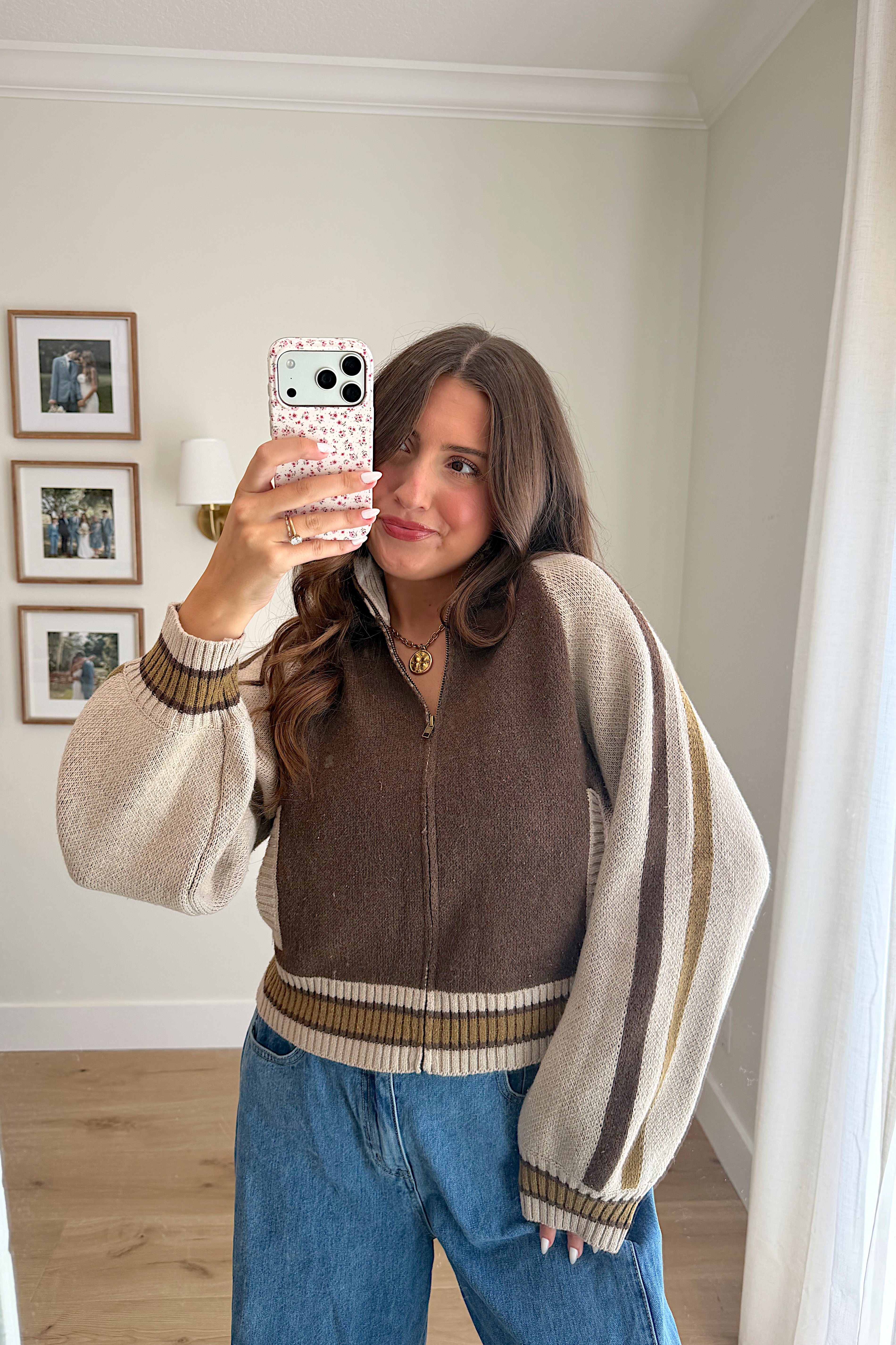 Stargaze Zip-Up Cardi
