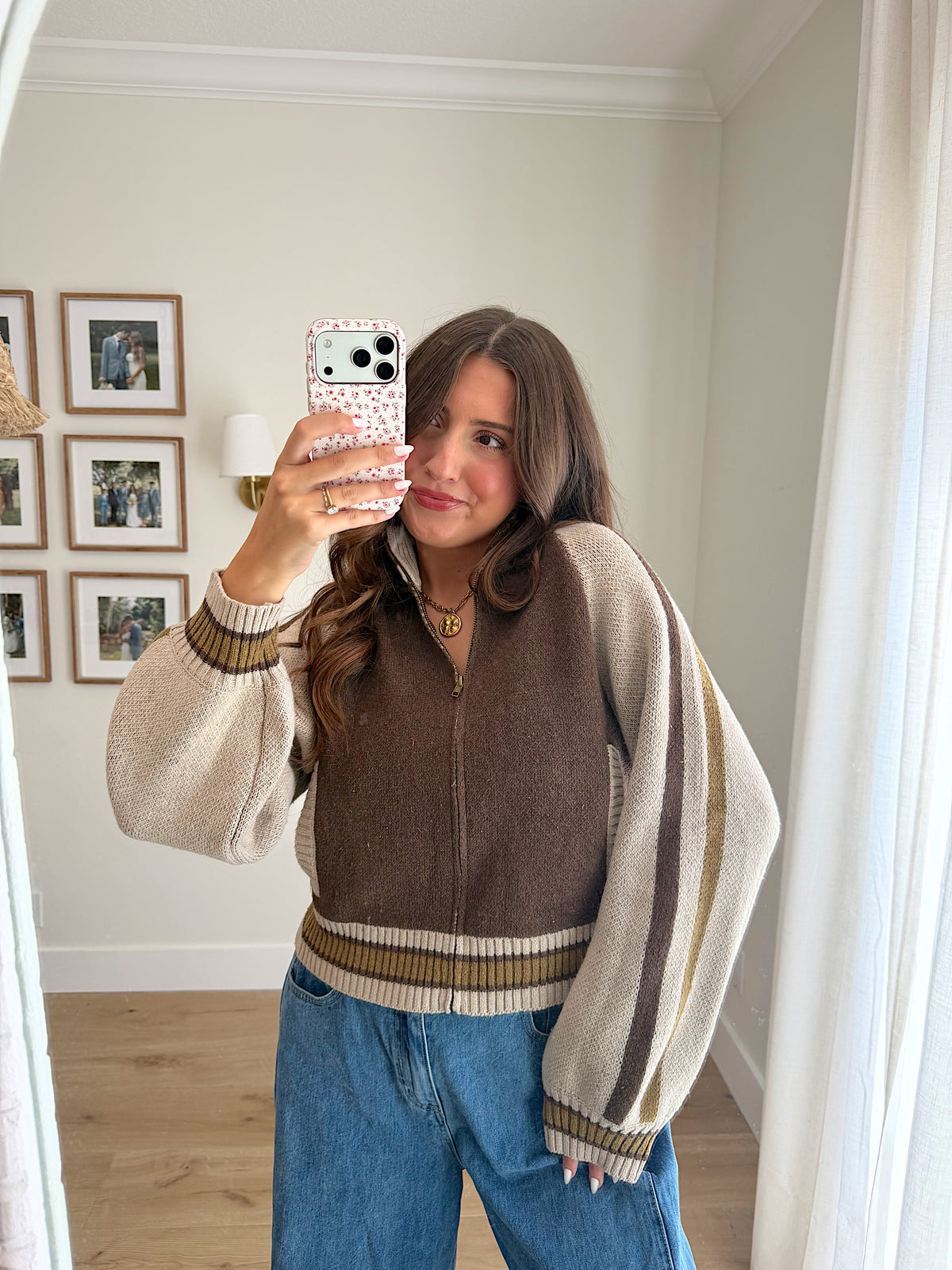 Stargaze Zip-Up Cardi