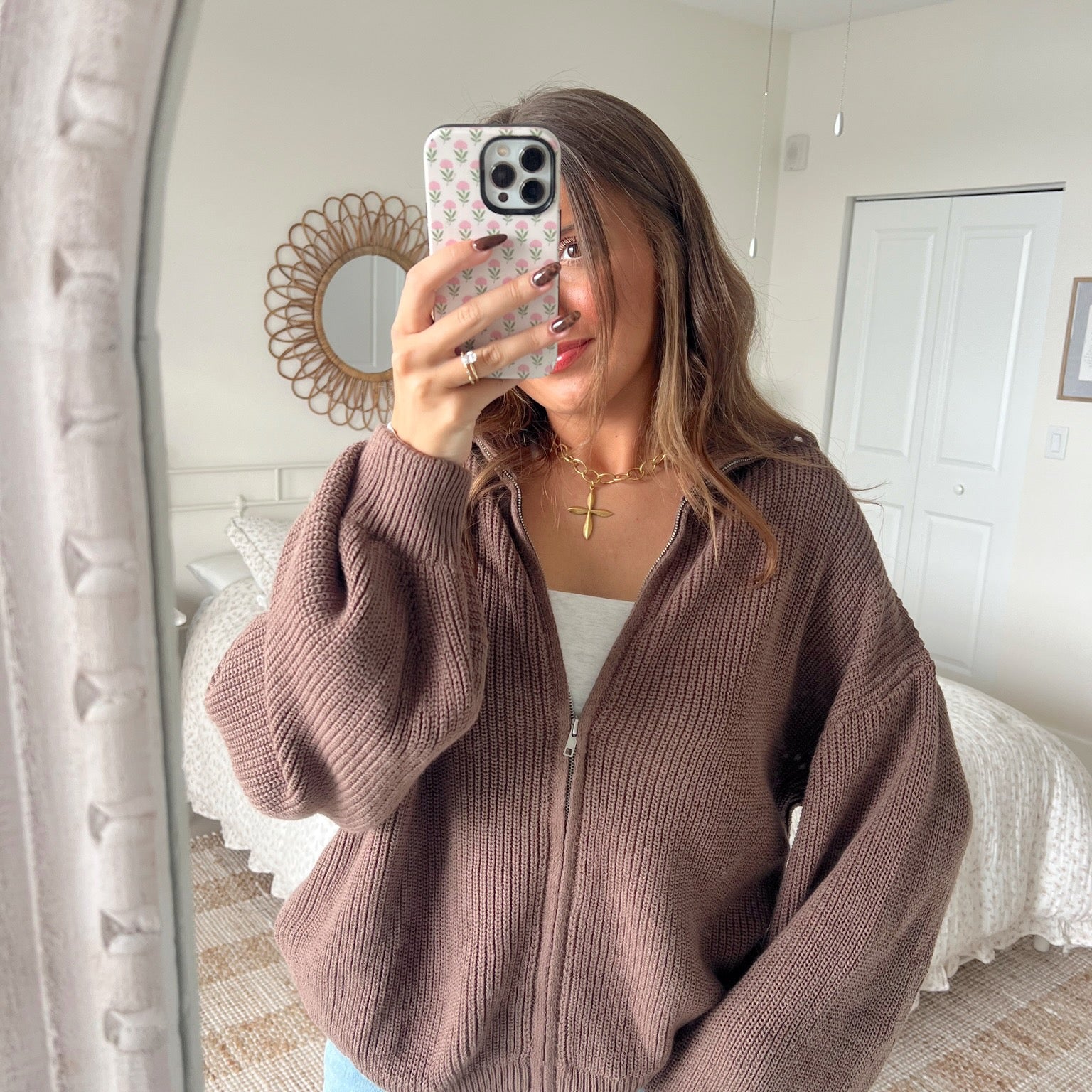 The Lulani Zip - Toffee