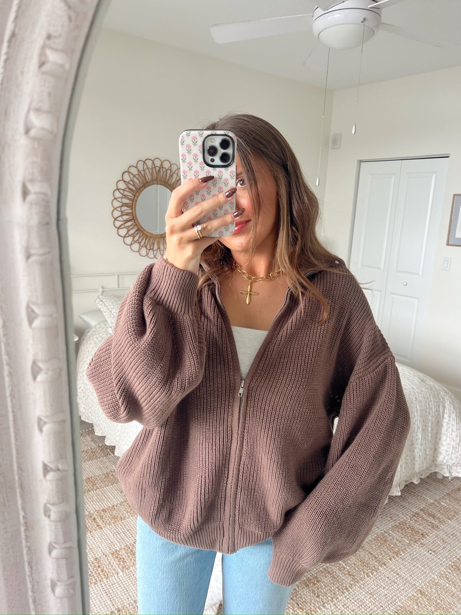 The Lulani Zip - Toffee