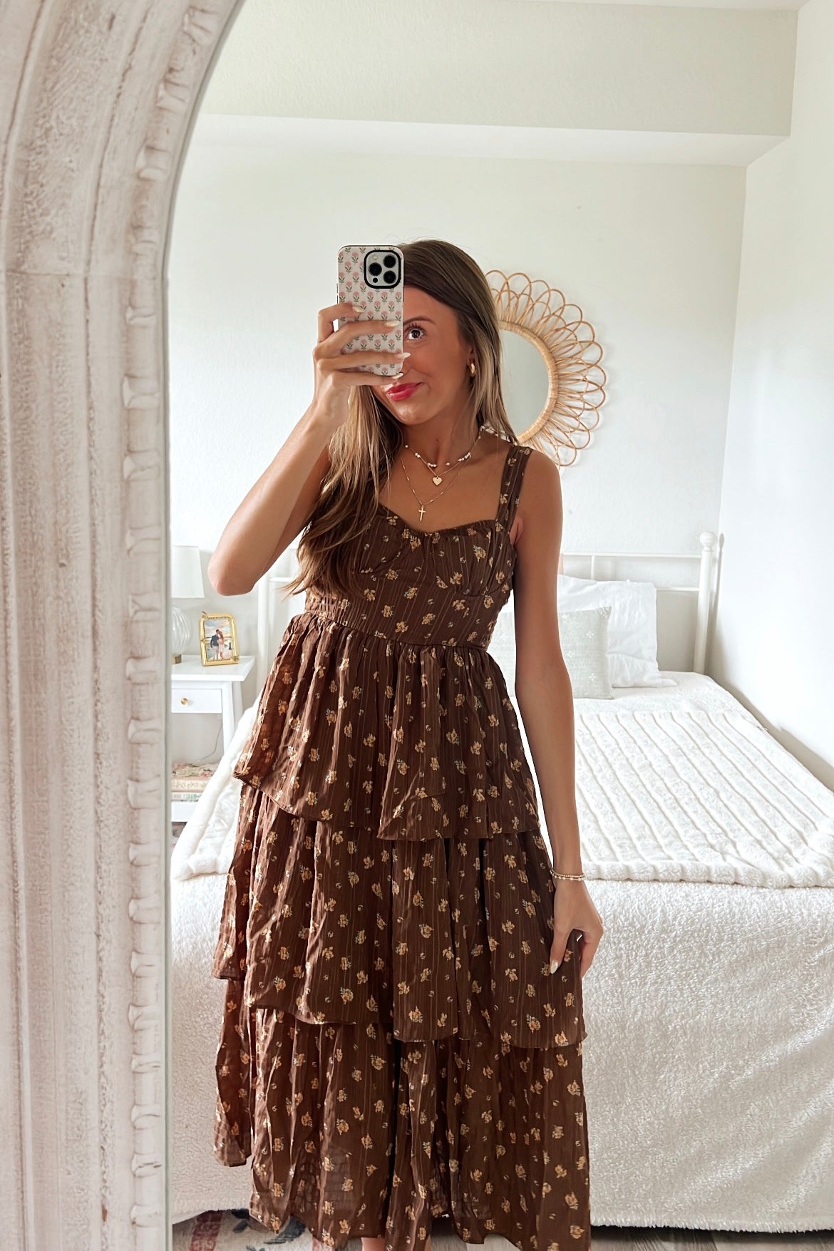 Amber Tiered Midi Dress