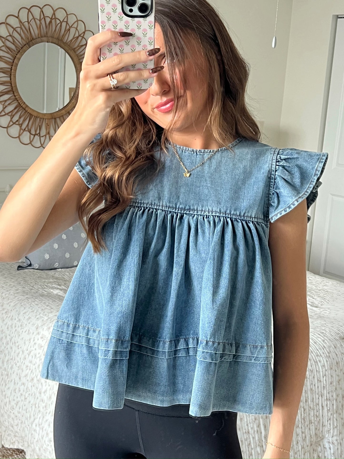 BLUEBELL DENIM TOP