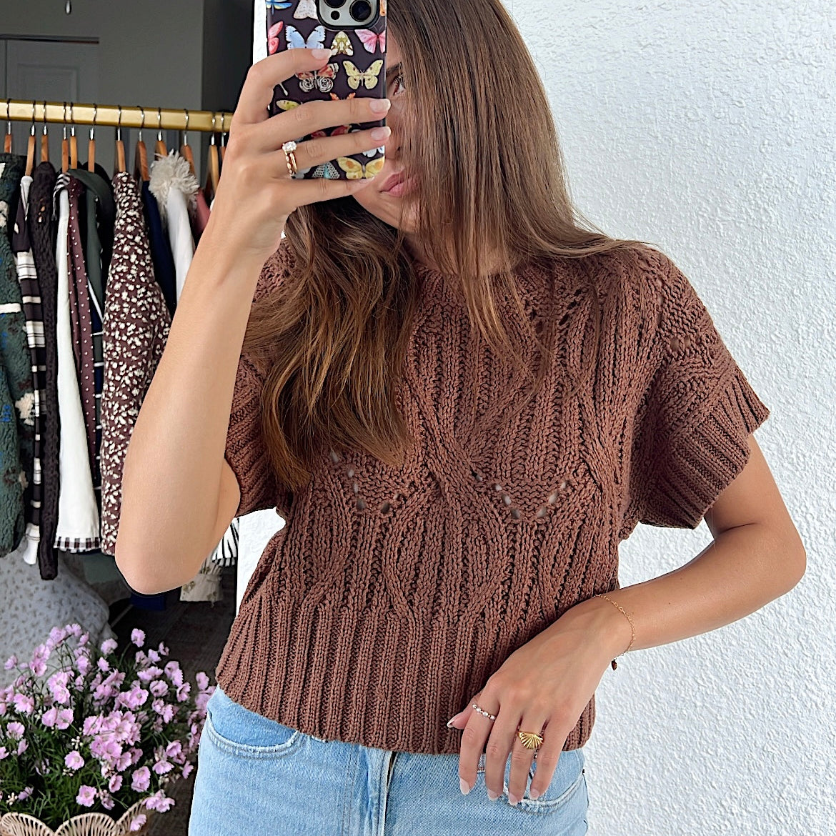 Scarlett Sweater - Rust