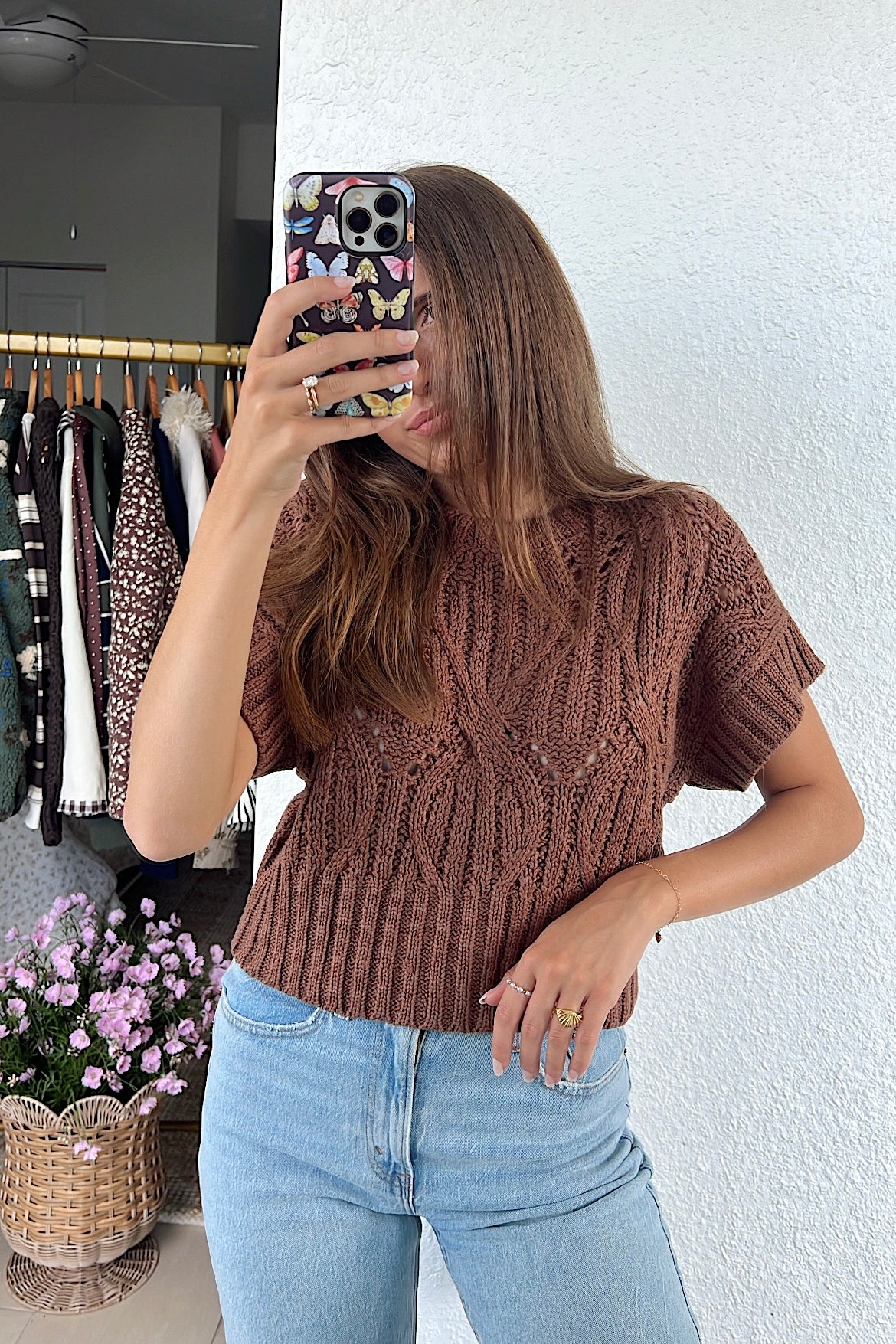 Scarlett Sweater - Rust