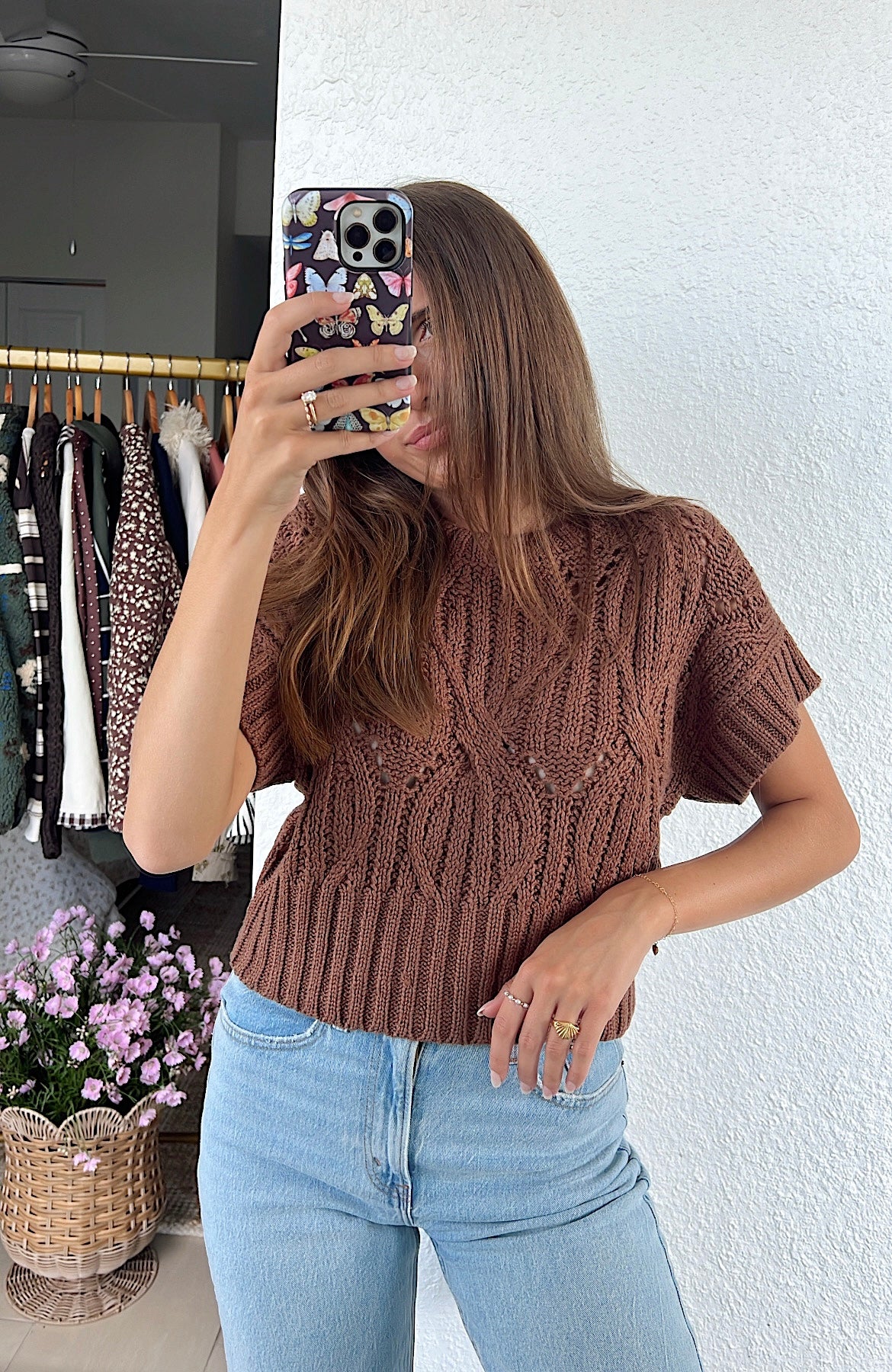 Scarlett Sweater - Rust