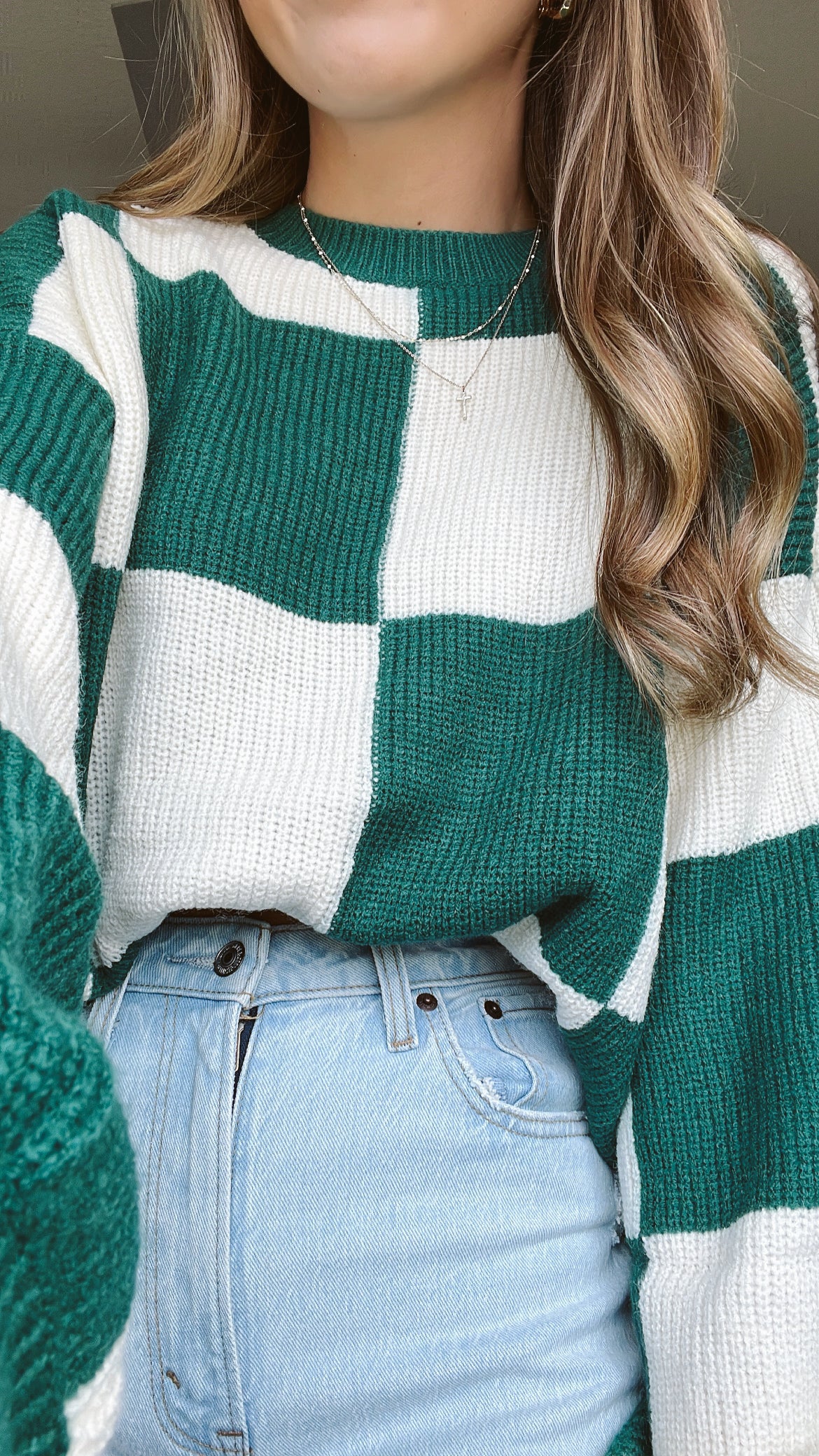 EMERALD KNIT TOP