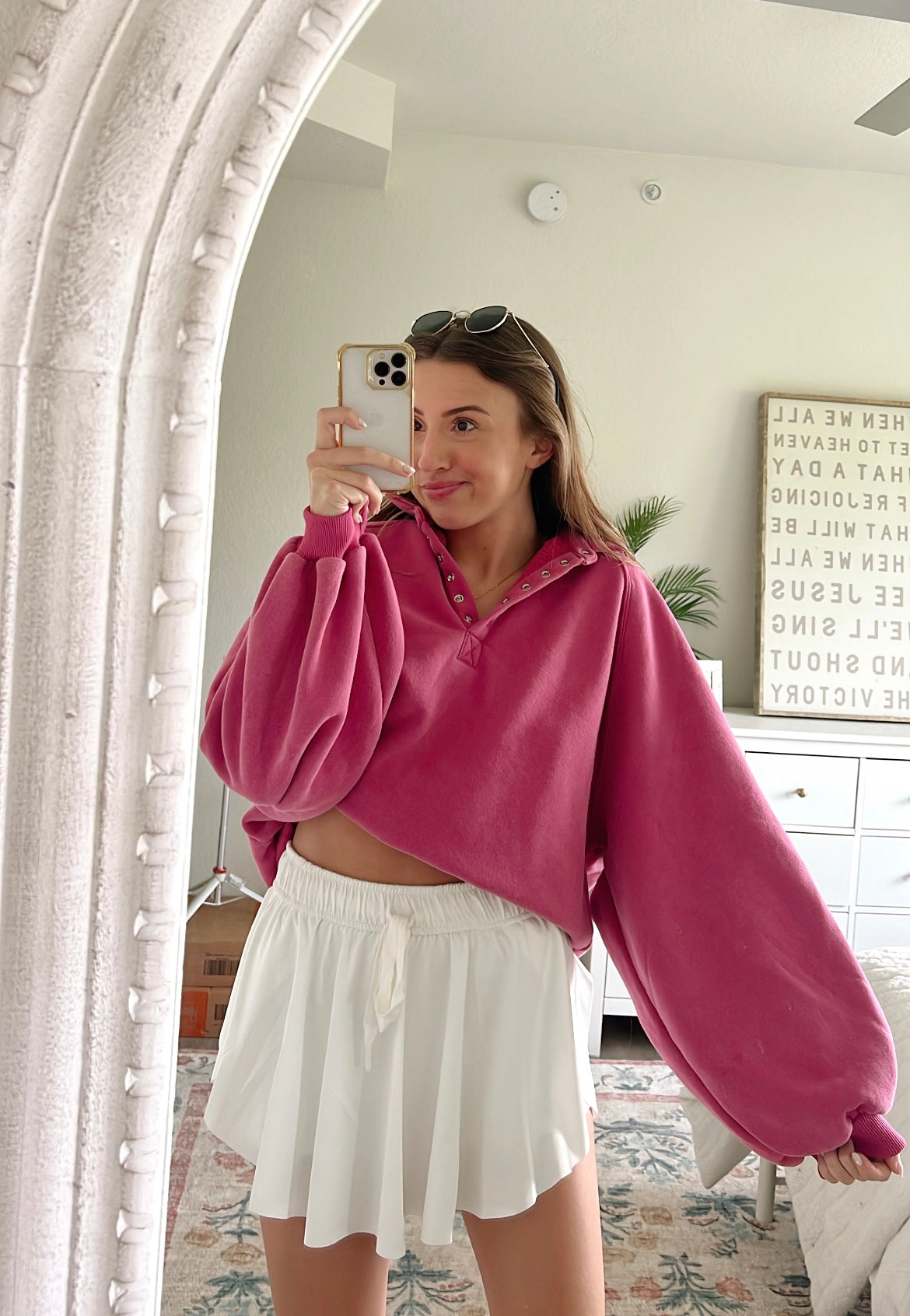 Sunday Pullover - Fuchsia