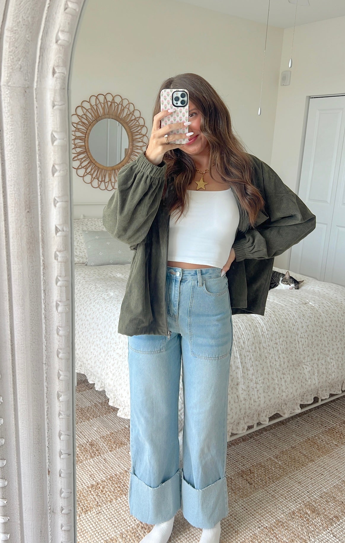 FLORA WIDECUT JEANS