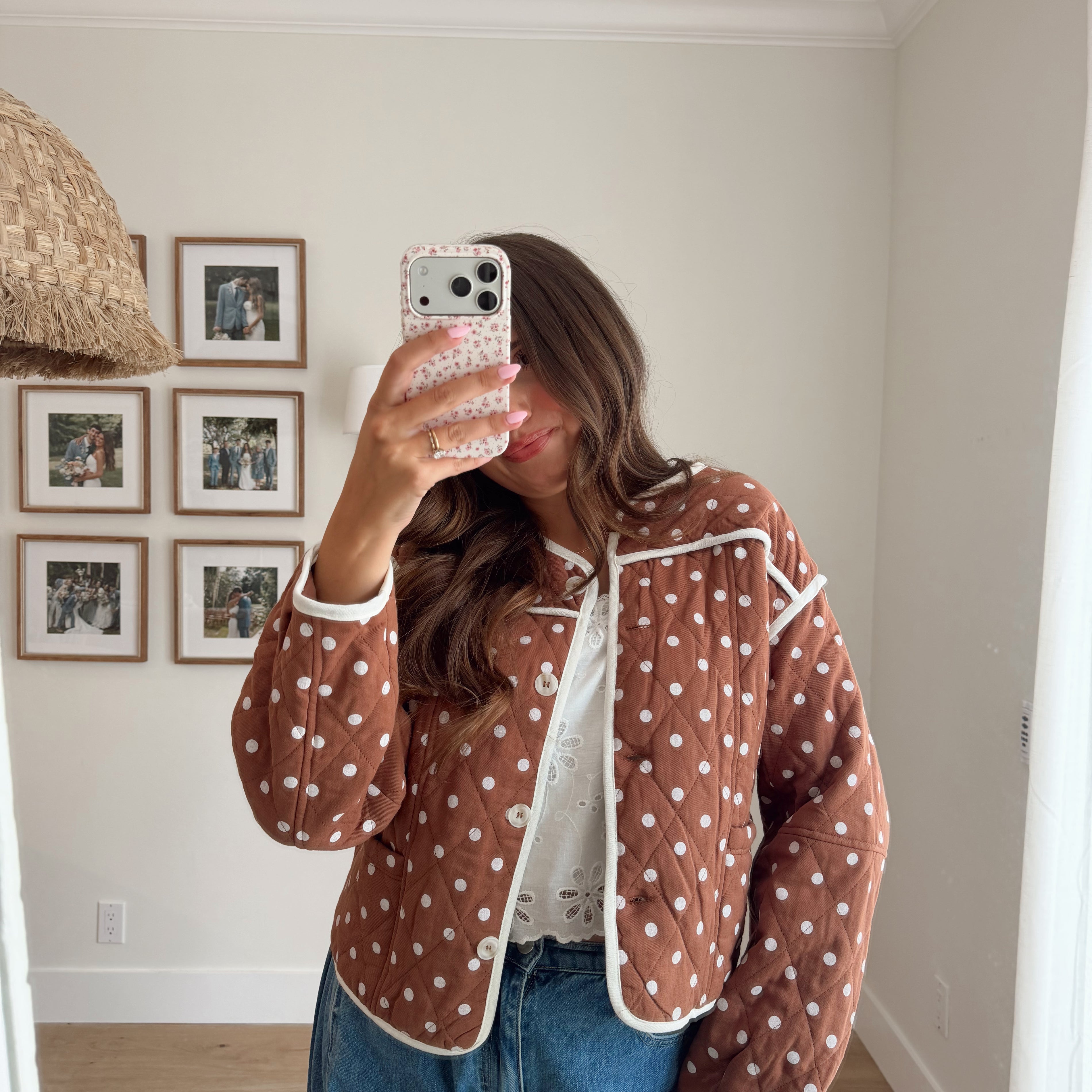 Clara Polka Dot Jacket