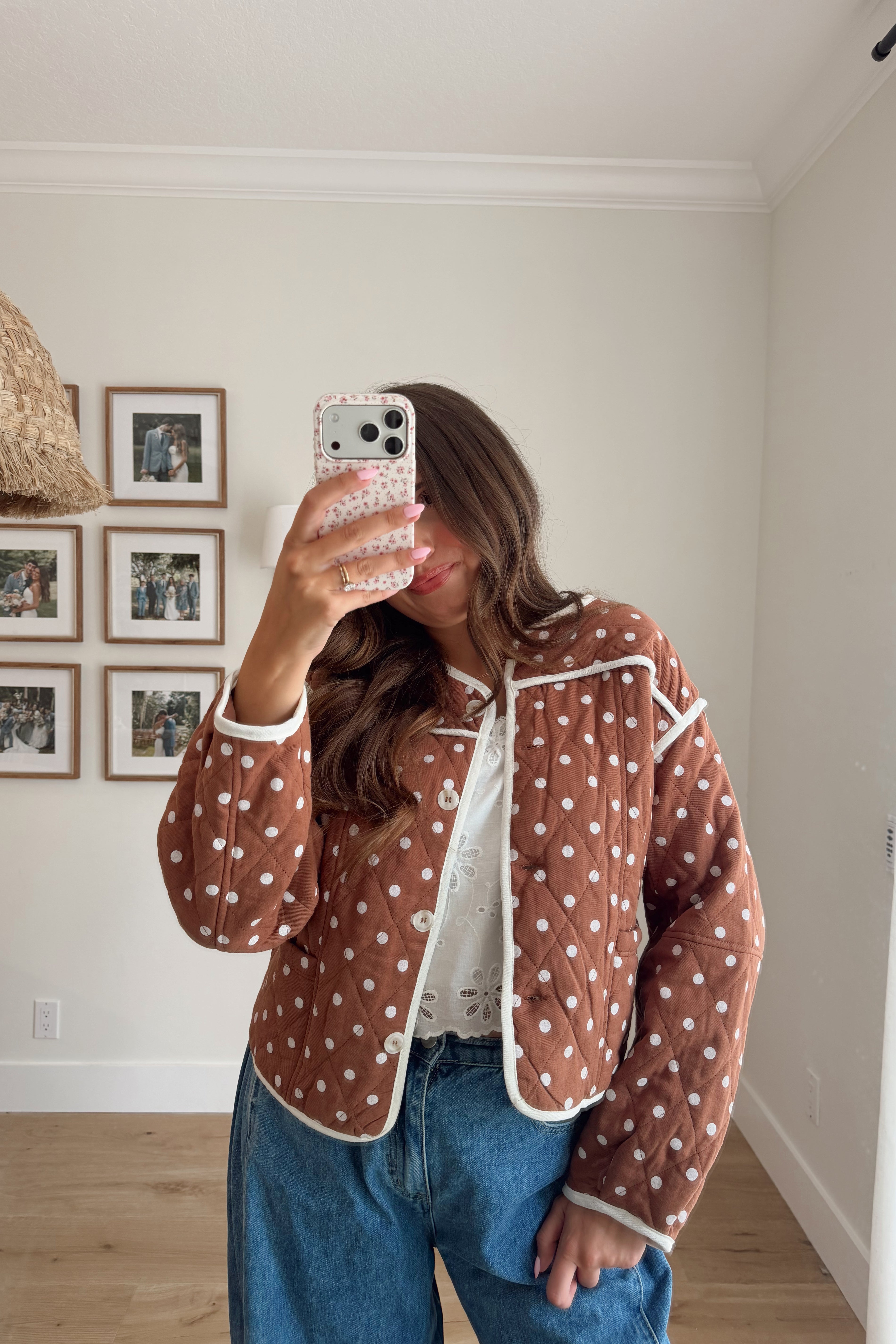 Clara Polka Dot Jacket