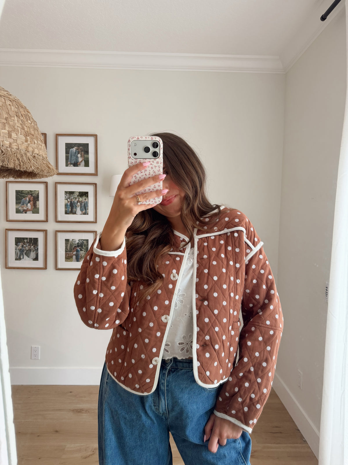 Clara Polka Dot Jacket