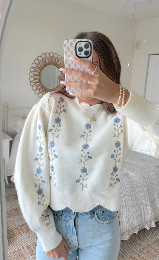 HONEY GIRL KNIT - IVORY