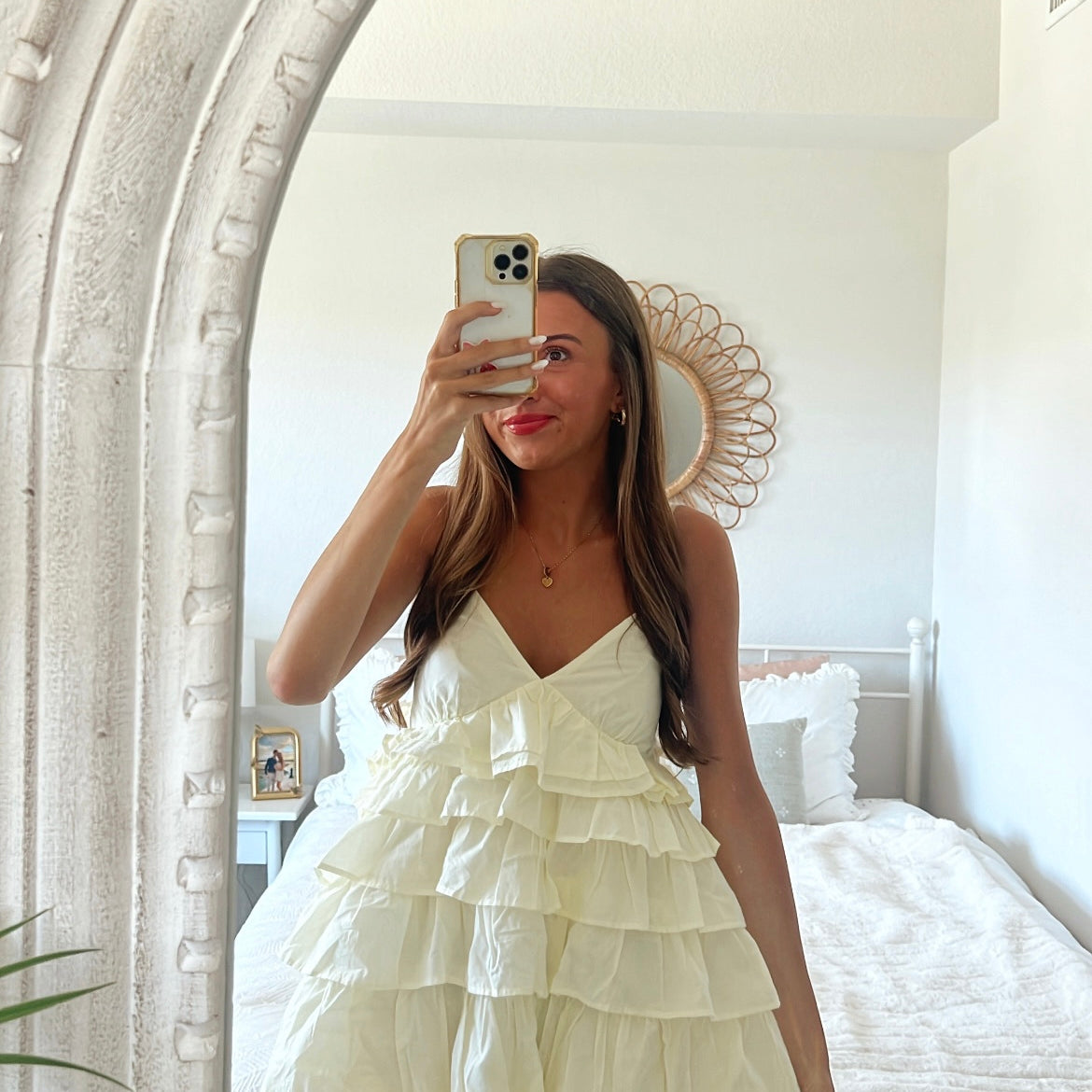 Sweet Lemon Mini Dress