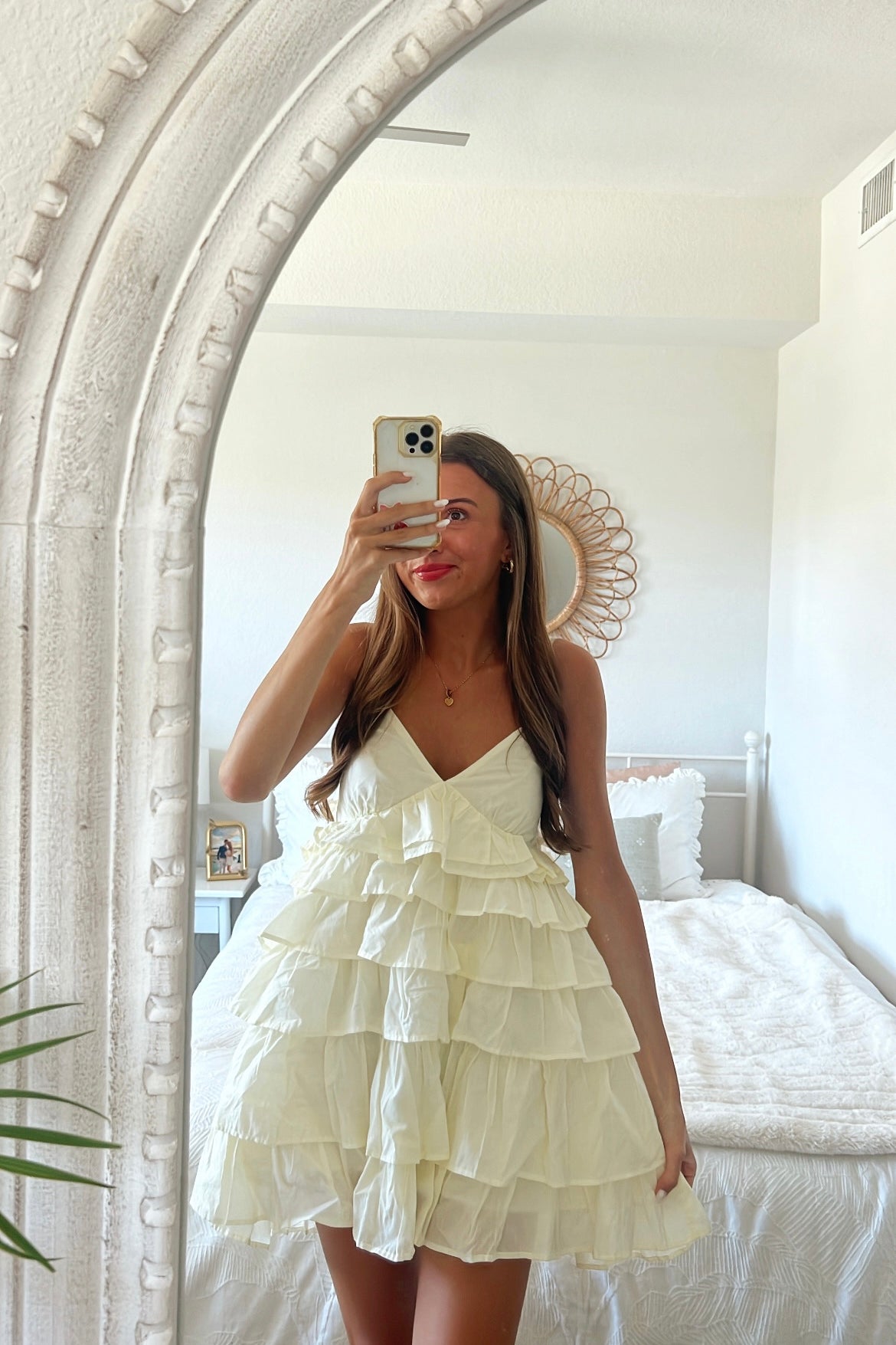 Sweet Lemon Mini Dress