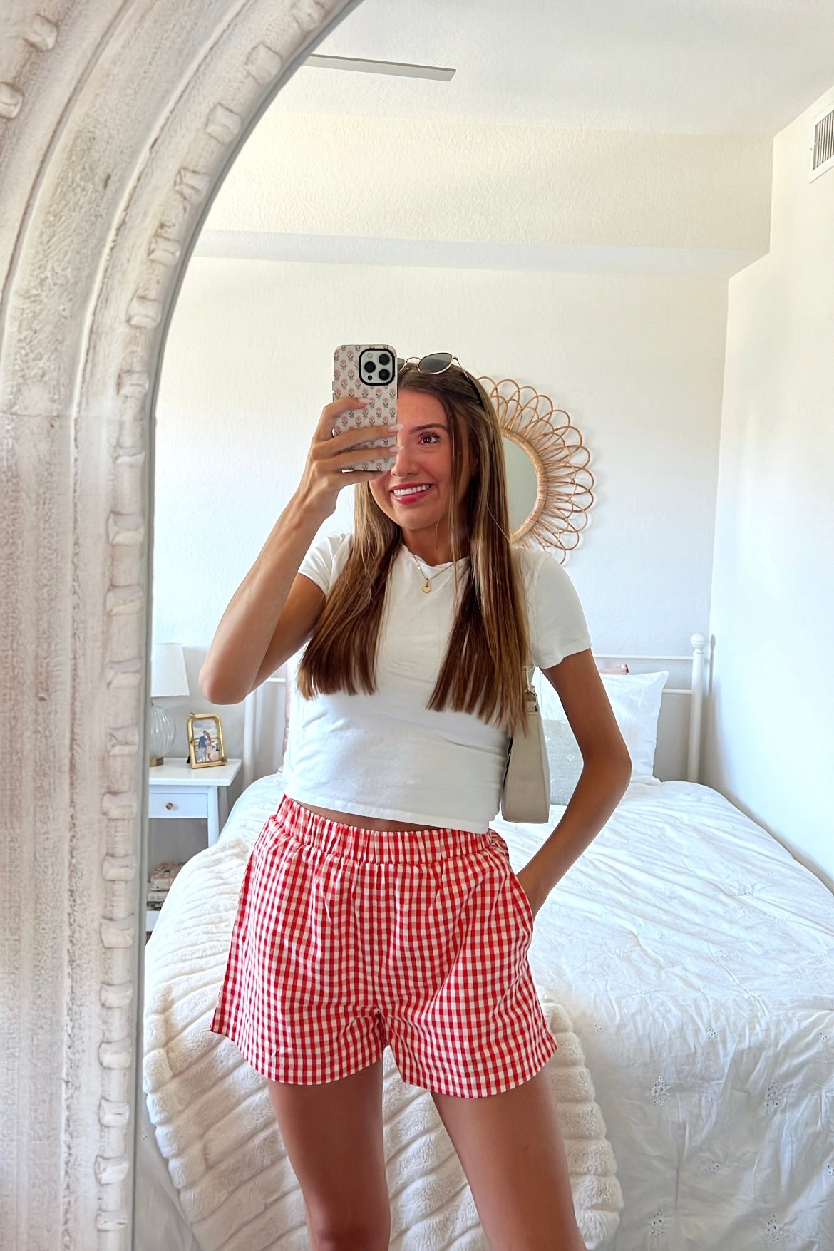 Cami Boxer Shorts - Red