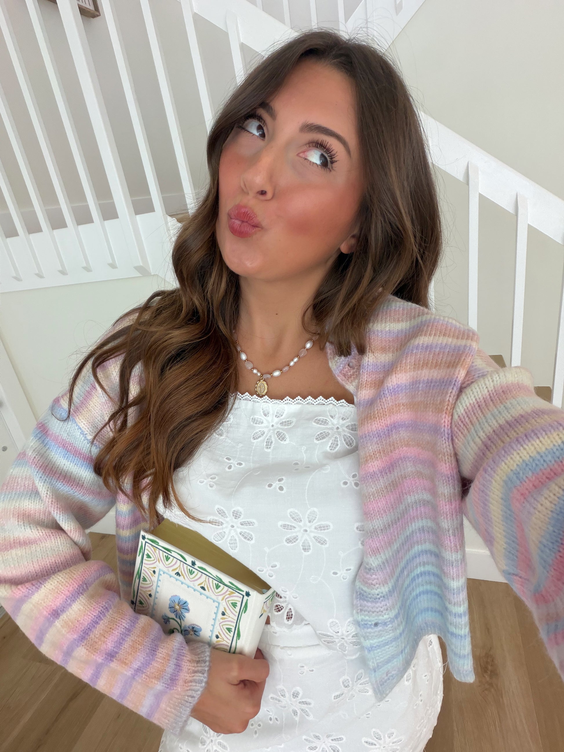 Sorbet Swirl Cardi