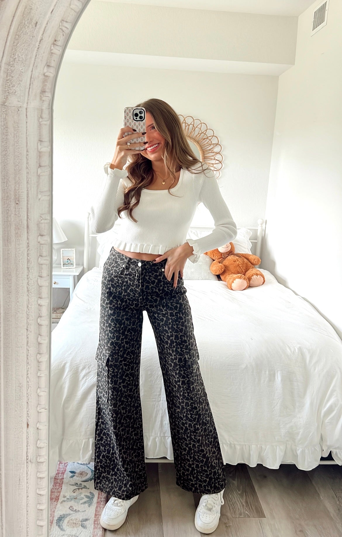 CHEETAH GIRL CARGO PANTS