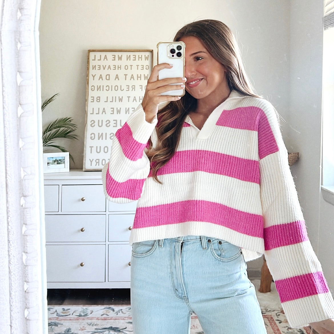 New Romantics Top - Hot Pink