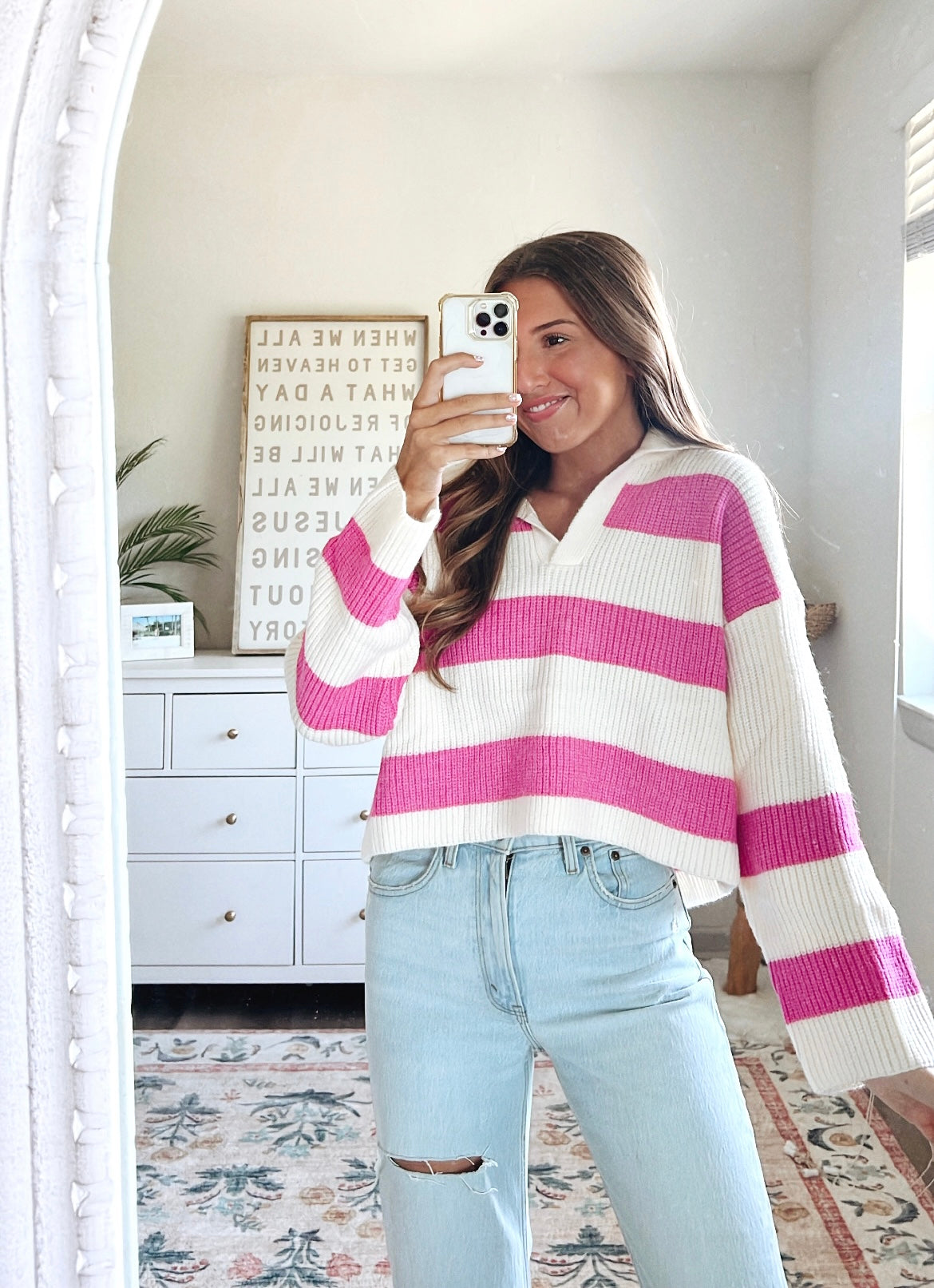 New Romantics Top - Hot Pink