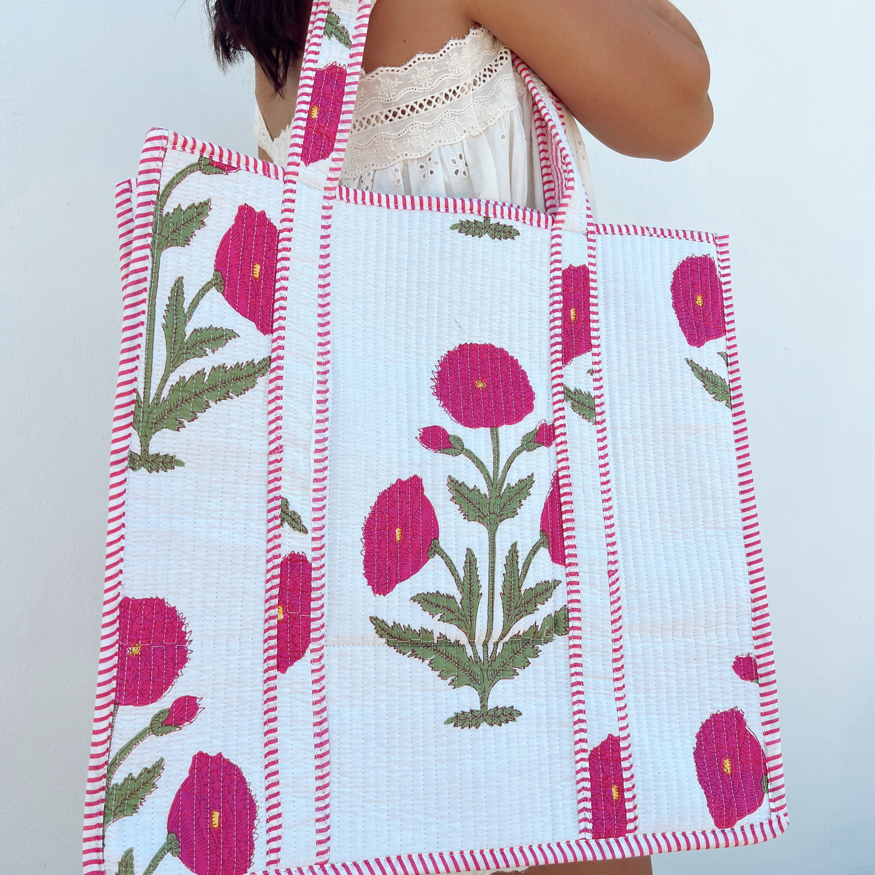 Megan Flower Tote