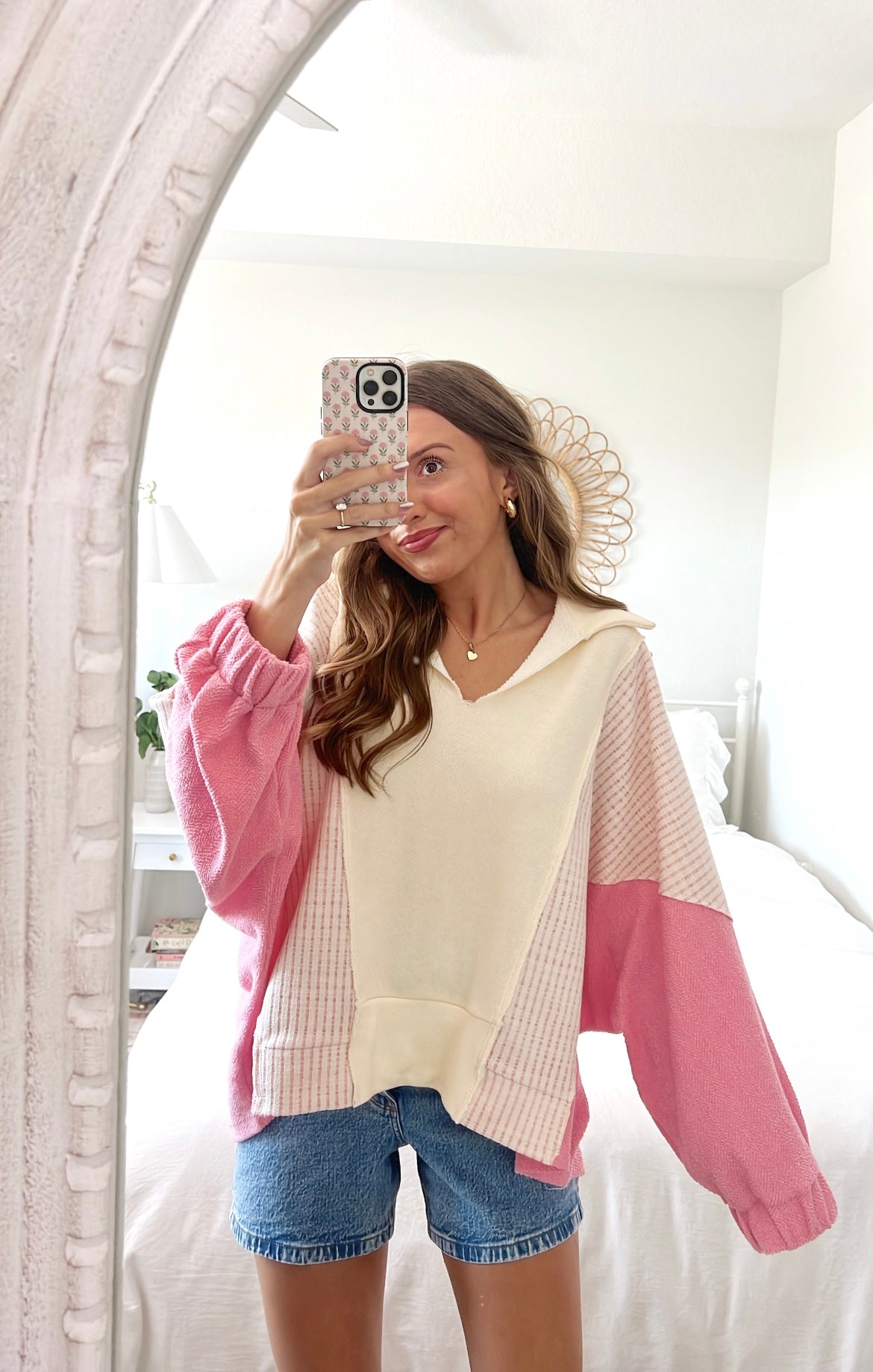 SUMMER NIGHTS OVERSIZED CREW