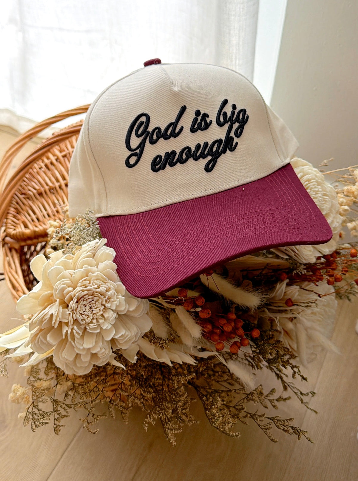 'God Is Big Enough' Hat