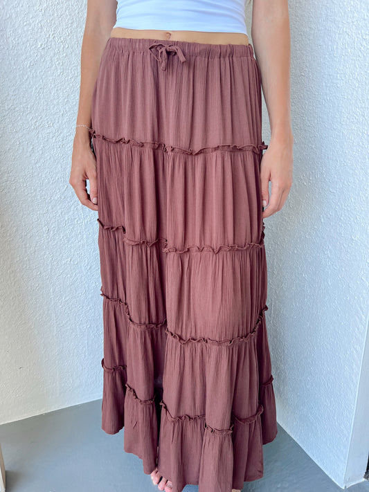 FREE FALLIN' MAXI - BROWN
