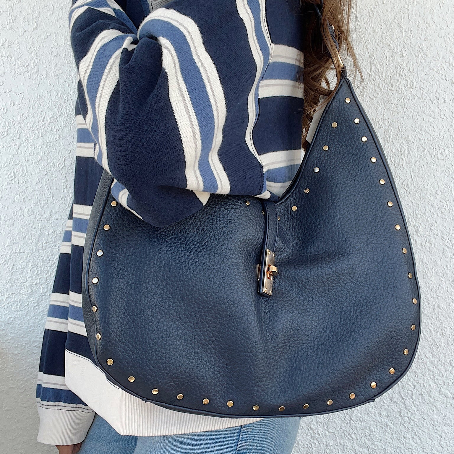 Rodeo Hobo Bag - Navy