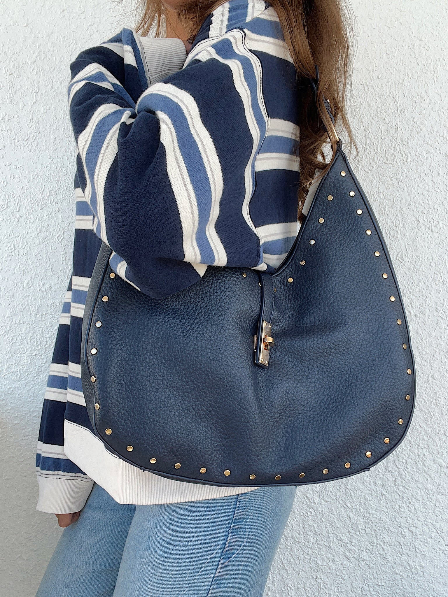 Rodeo Hobo Bag - Navy