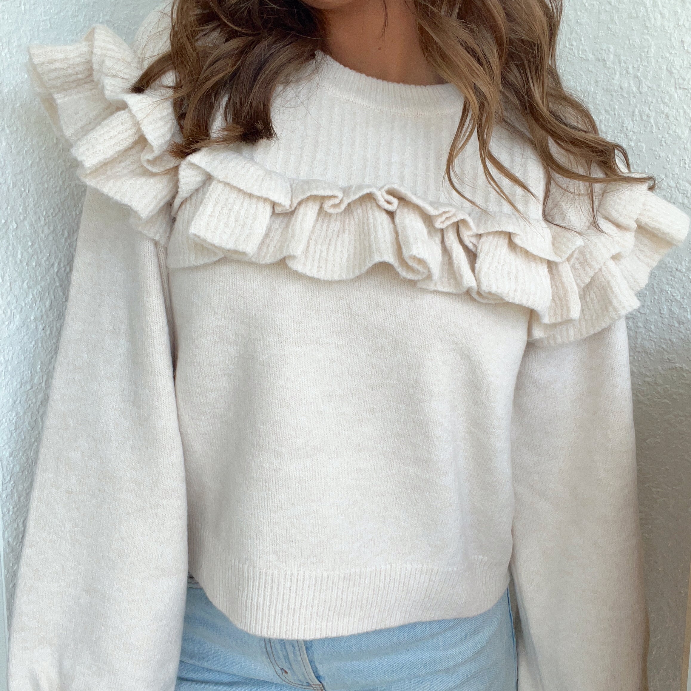 Anabelle Sweater - Ivory