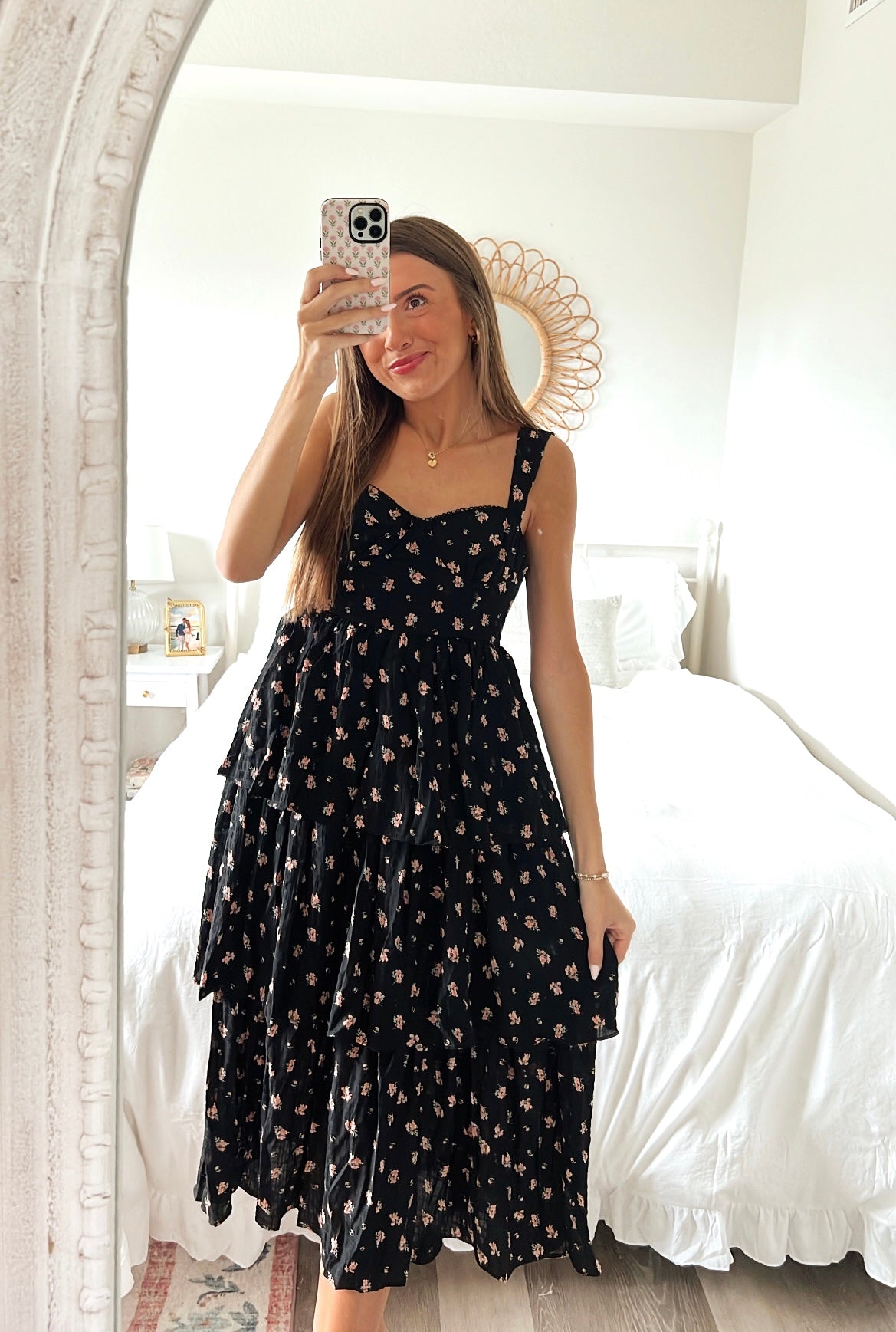 Amber Tiered Midi Dress