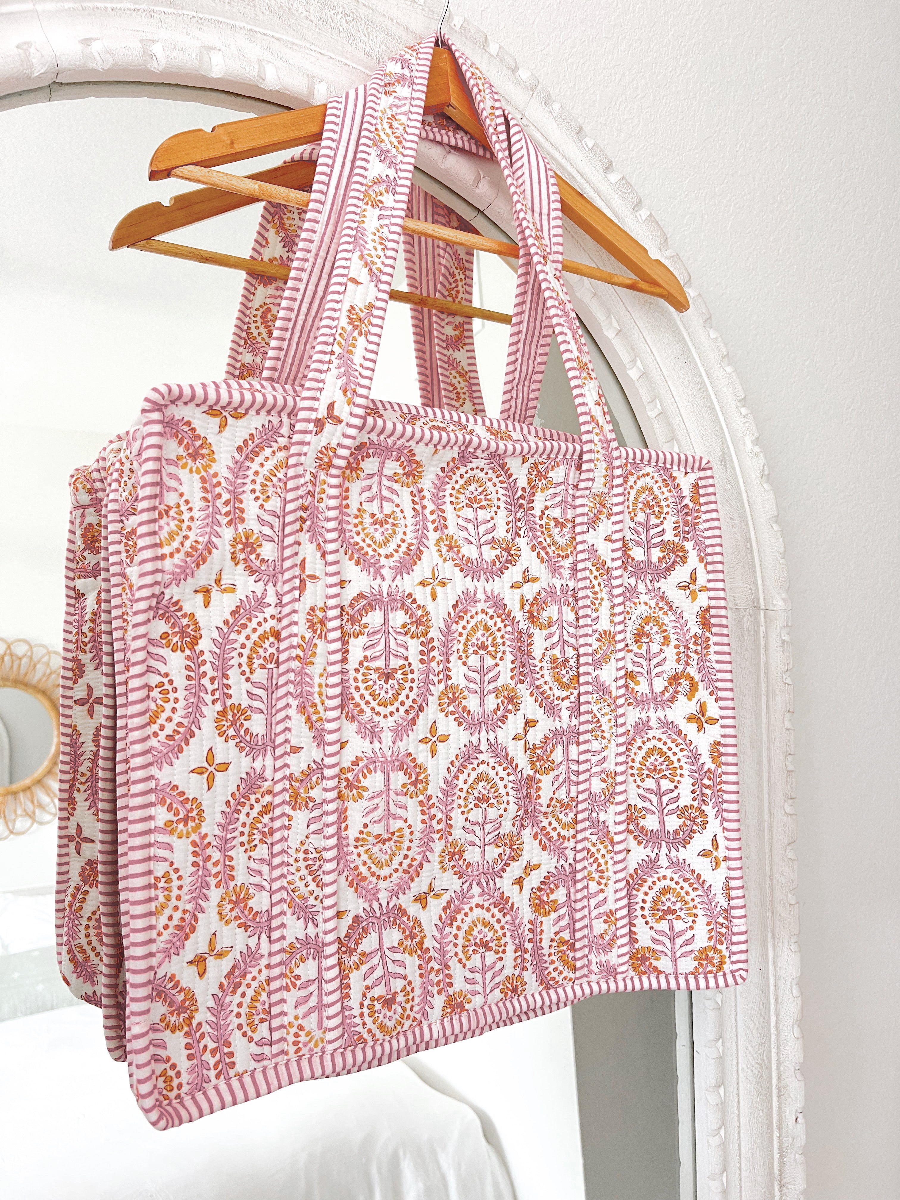 Harper Tote - Pink