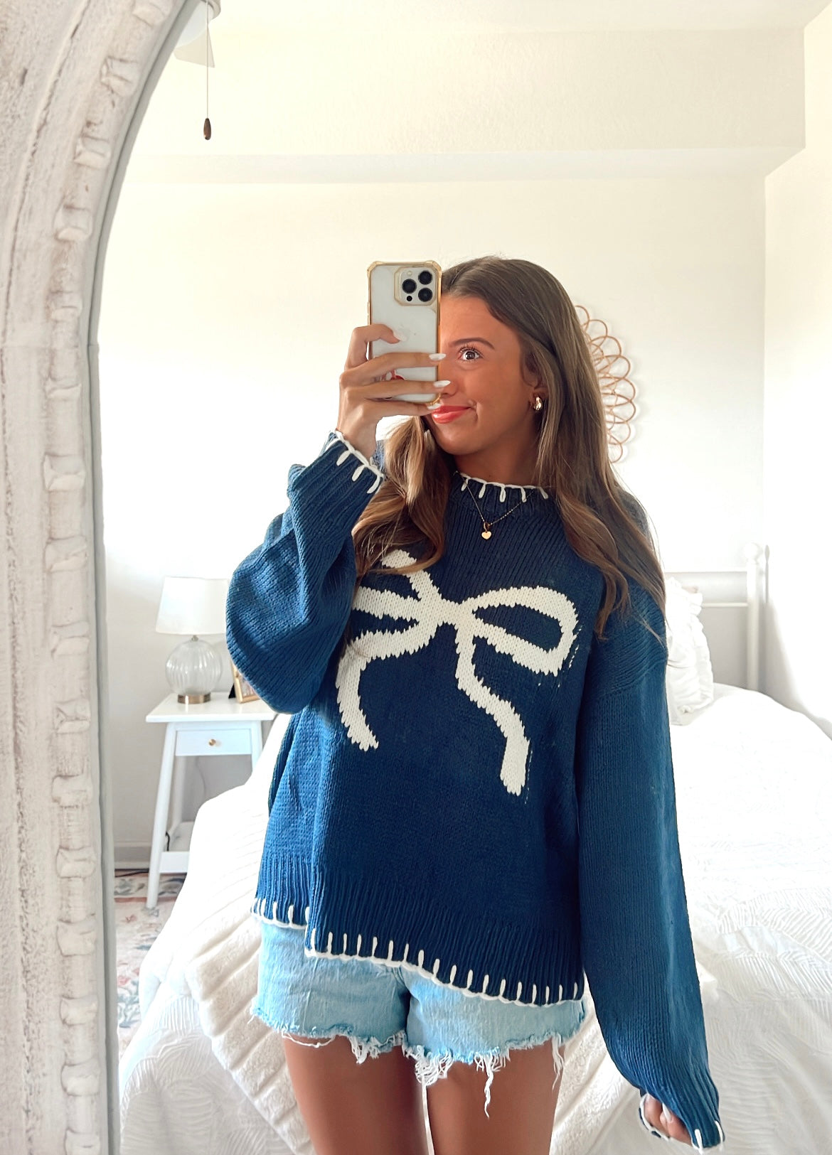 RIBBON GIRL KNIT