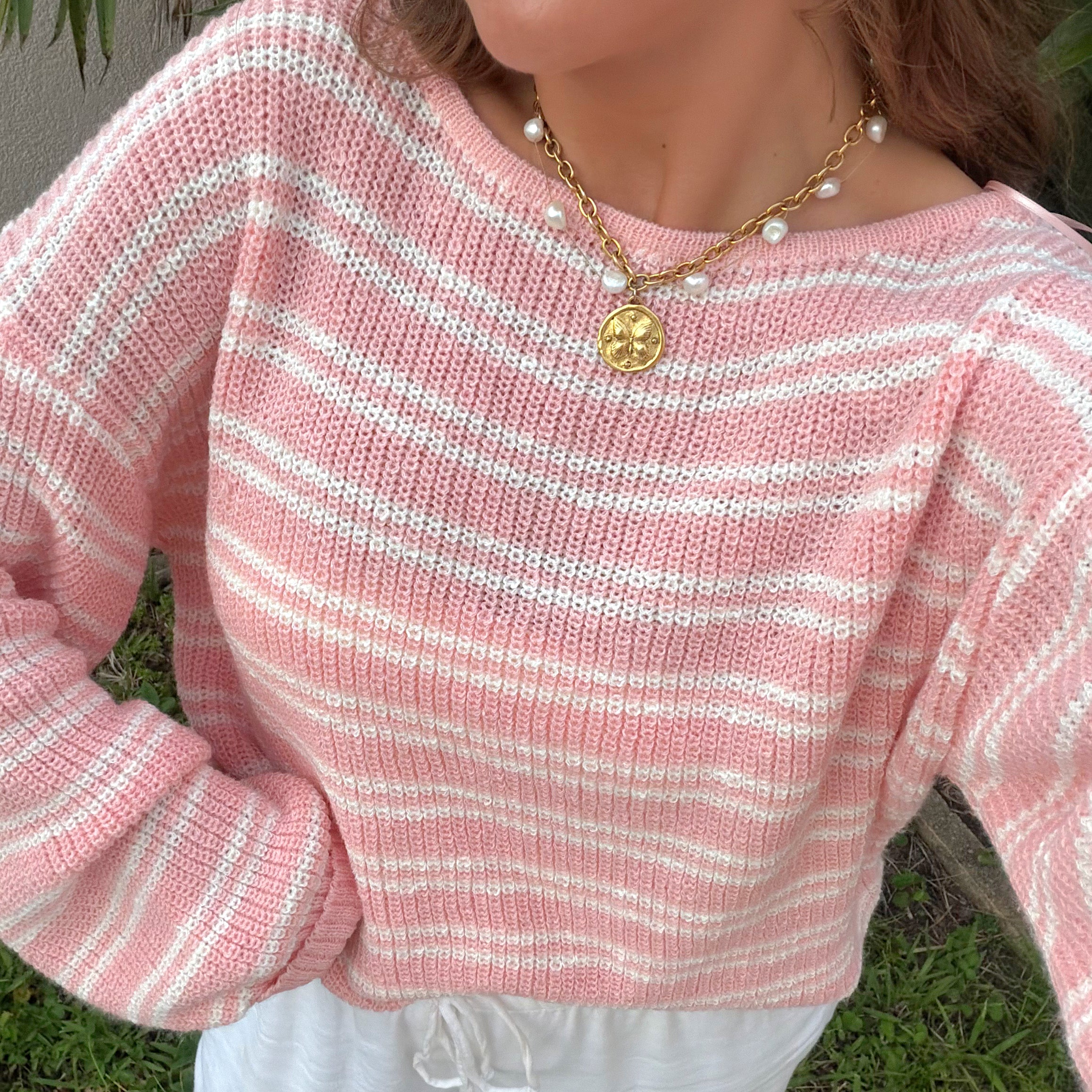 Lucia Striped Knit
