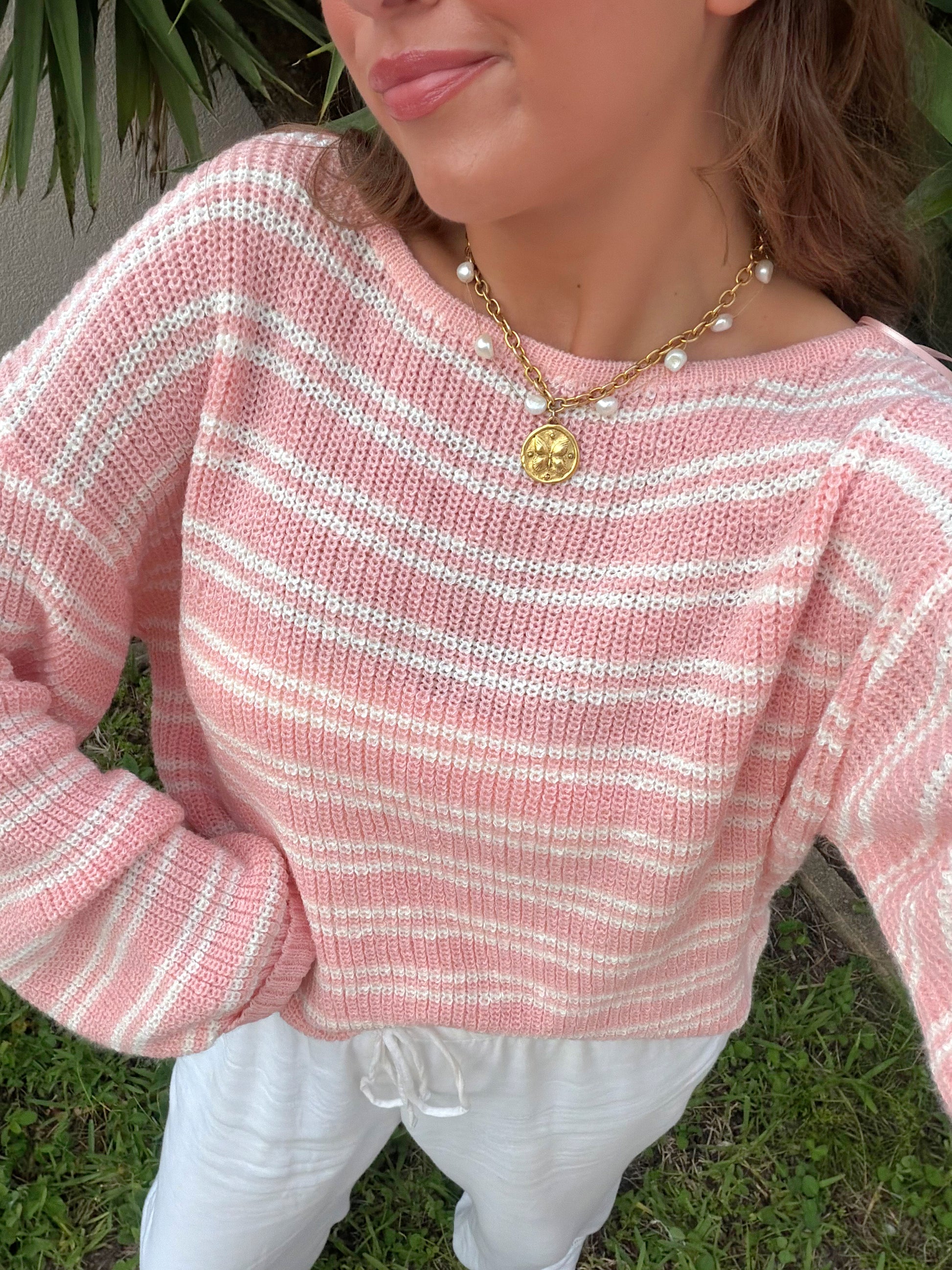 Lucia Striped Knit
