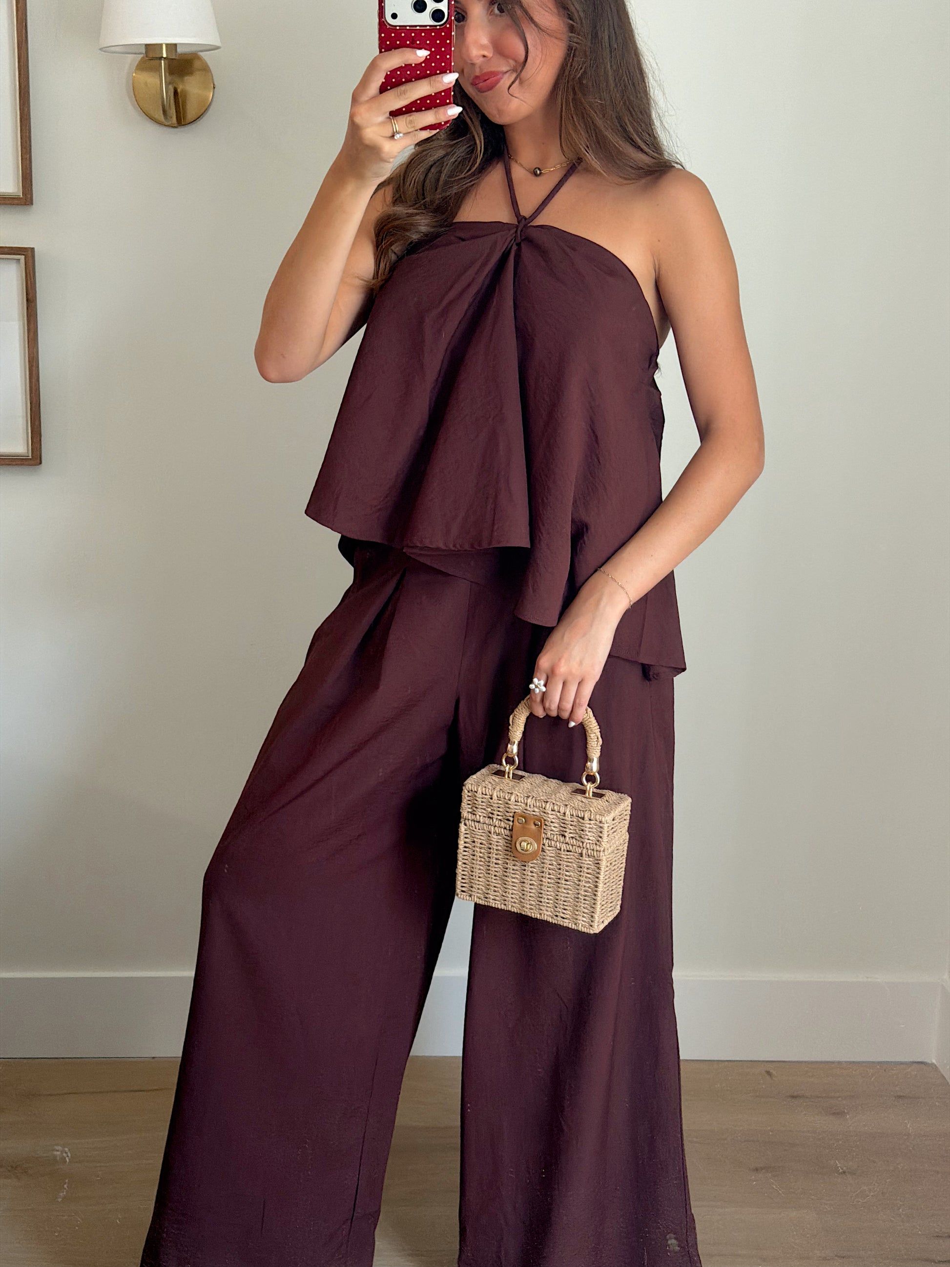 Cocoa Butter Wide Leg Pants