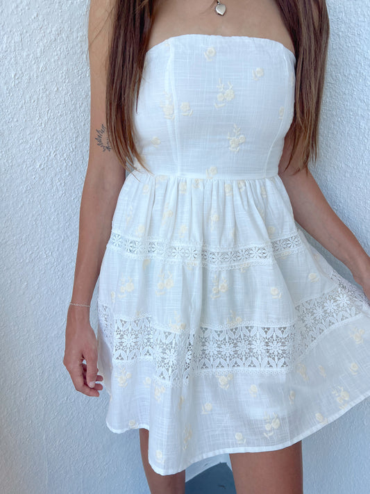 'DANCING ON THE WAVES' MINI DRESS
