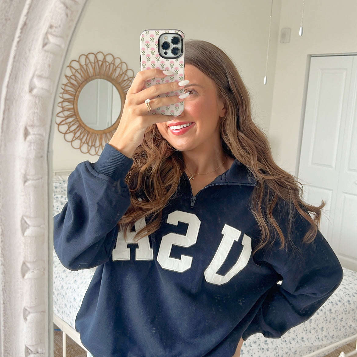 USA Patch Quarter Zip