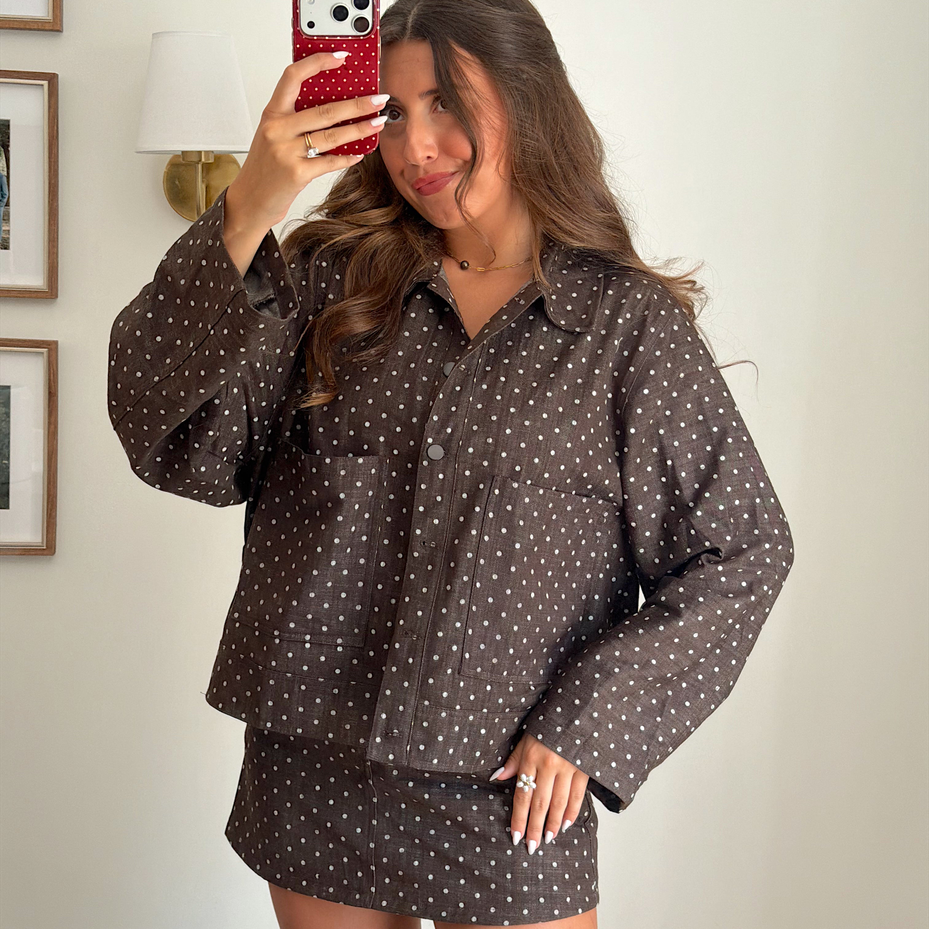 September Glow Jacket + Skirt Set