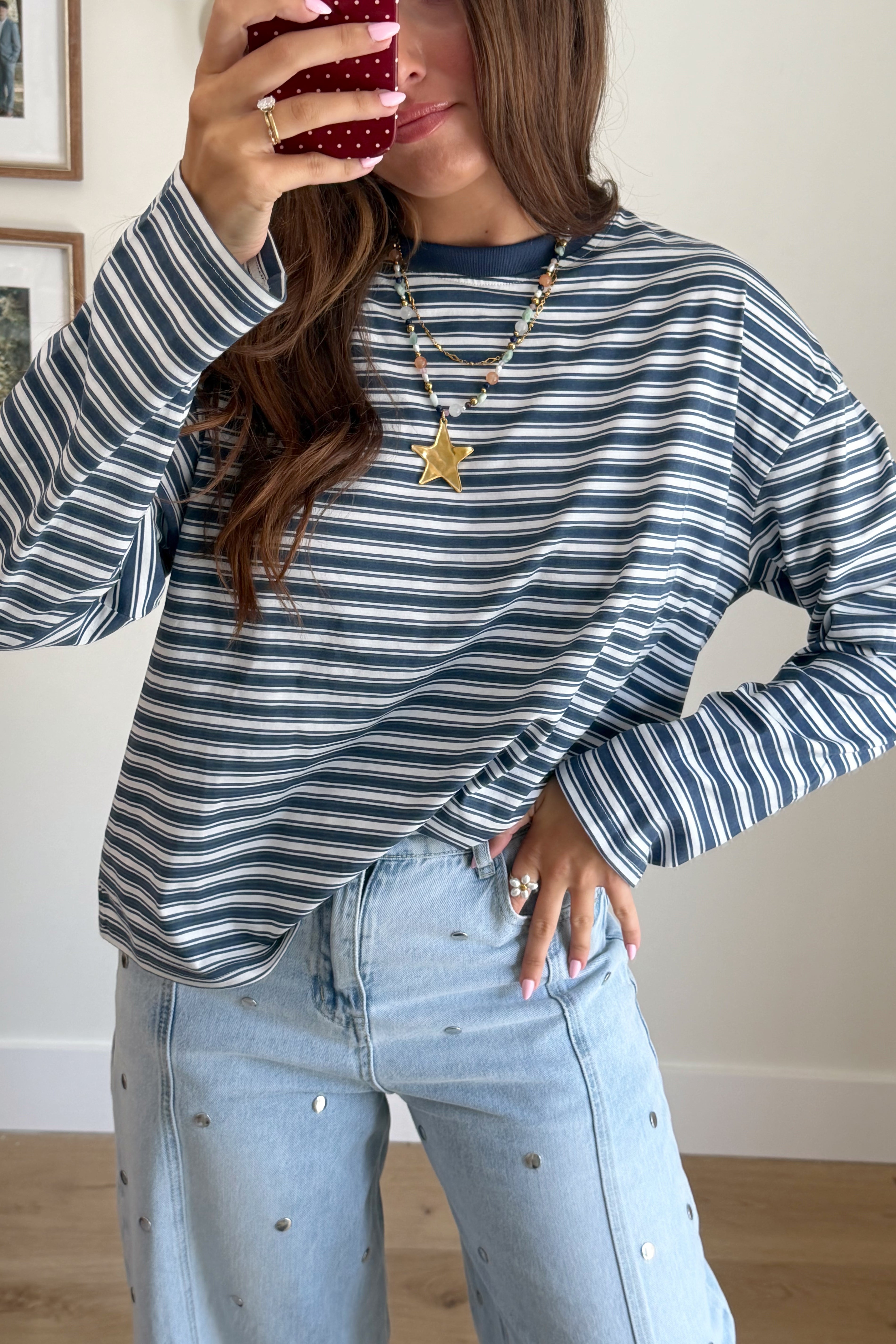 Salt Air Stripe Top