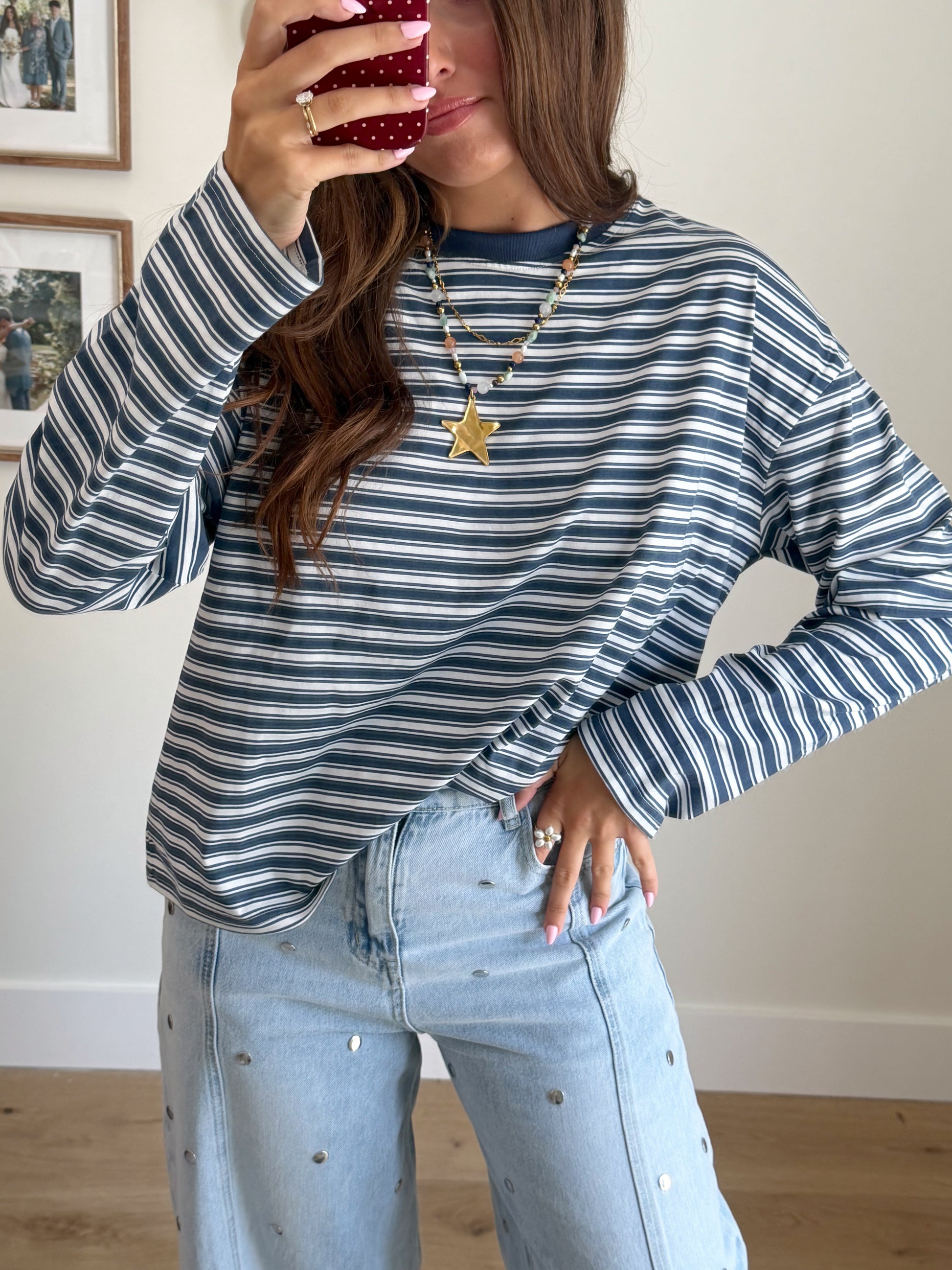 Salt Air Stripe Top