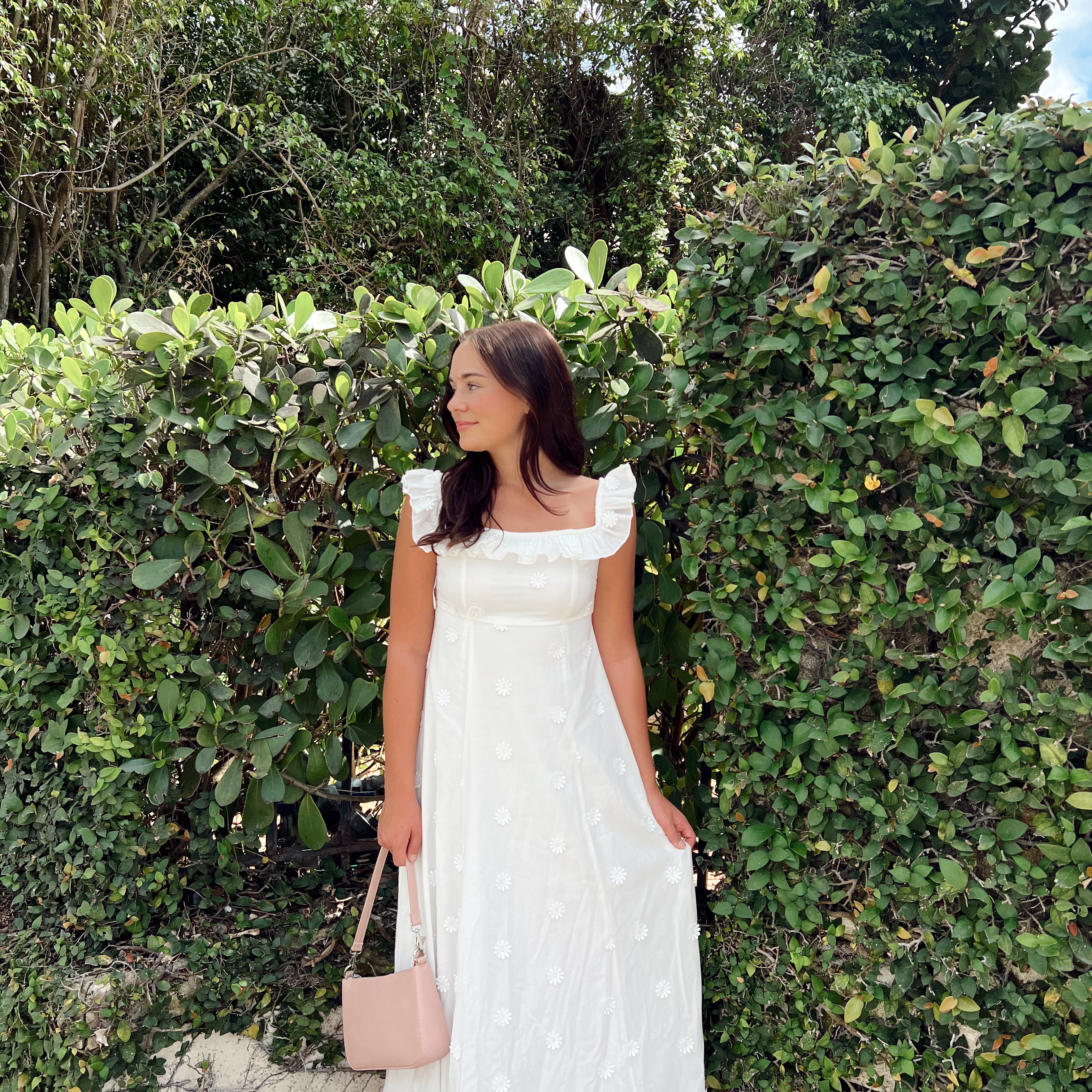 Flower Girl Ditsy Maxi Dress