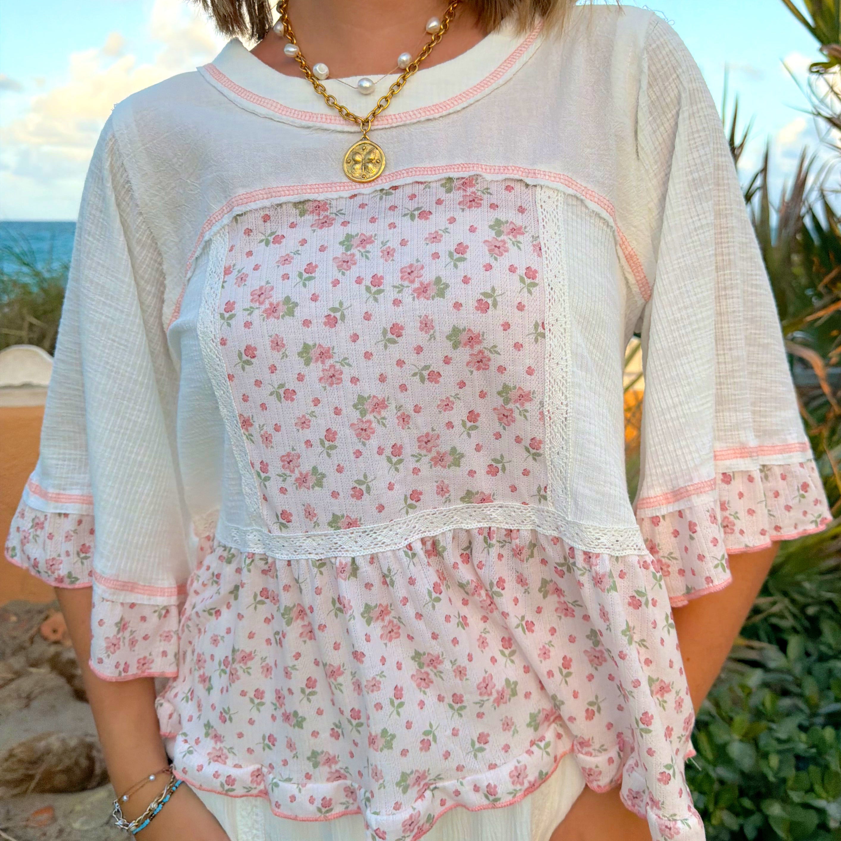 In Bloom Blouse - Pink