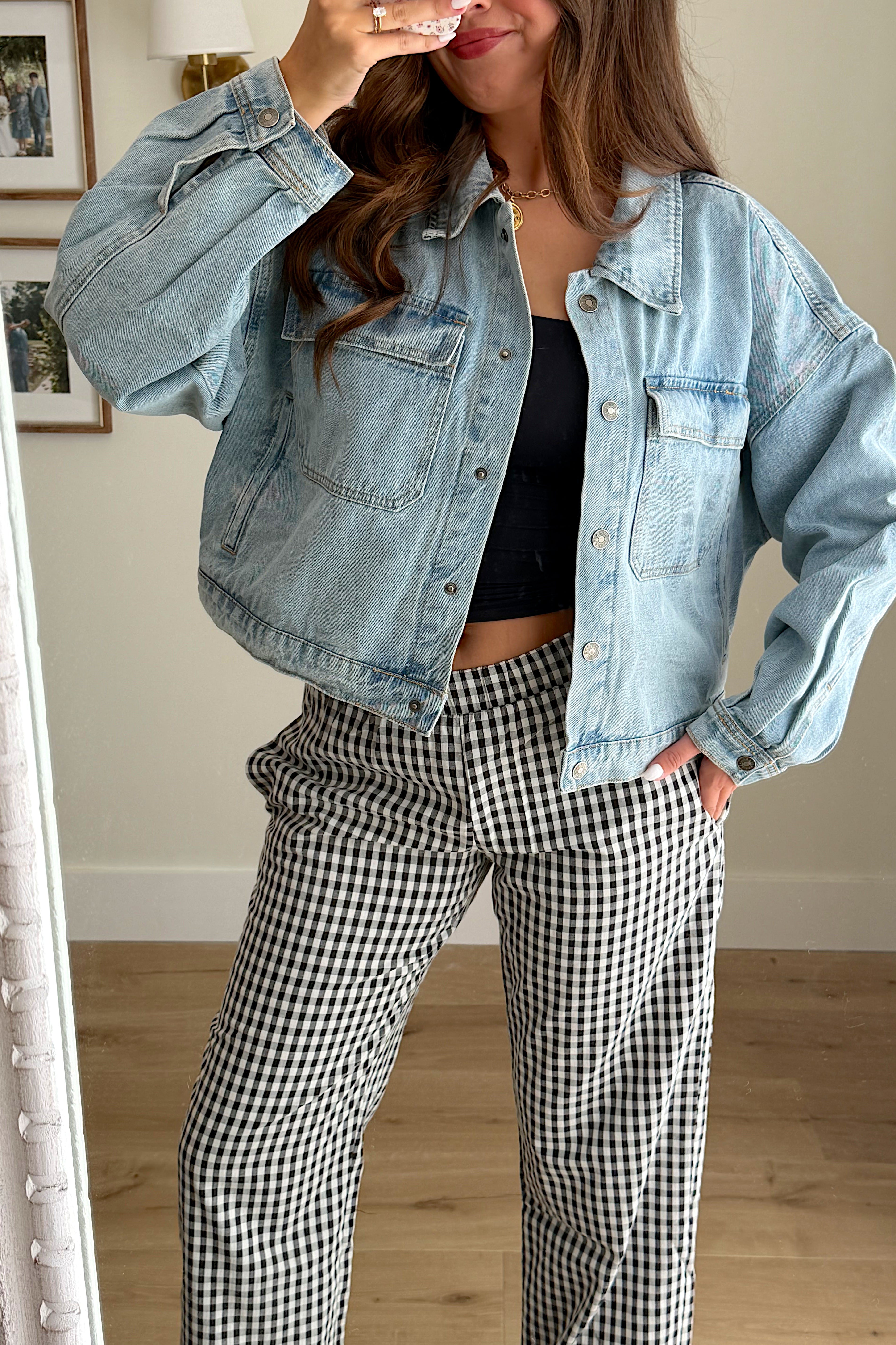 Cami Boxer Pants - Black