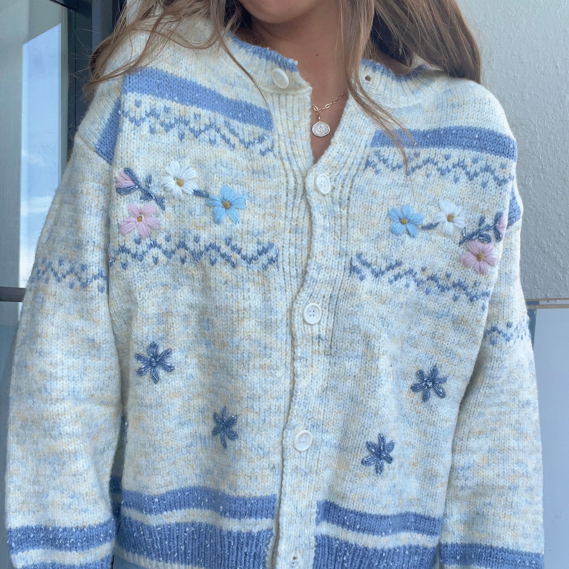 Jade Floral Cardigan