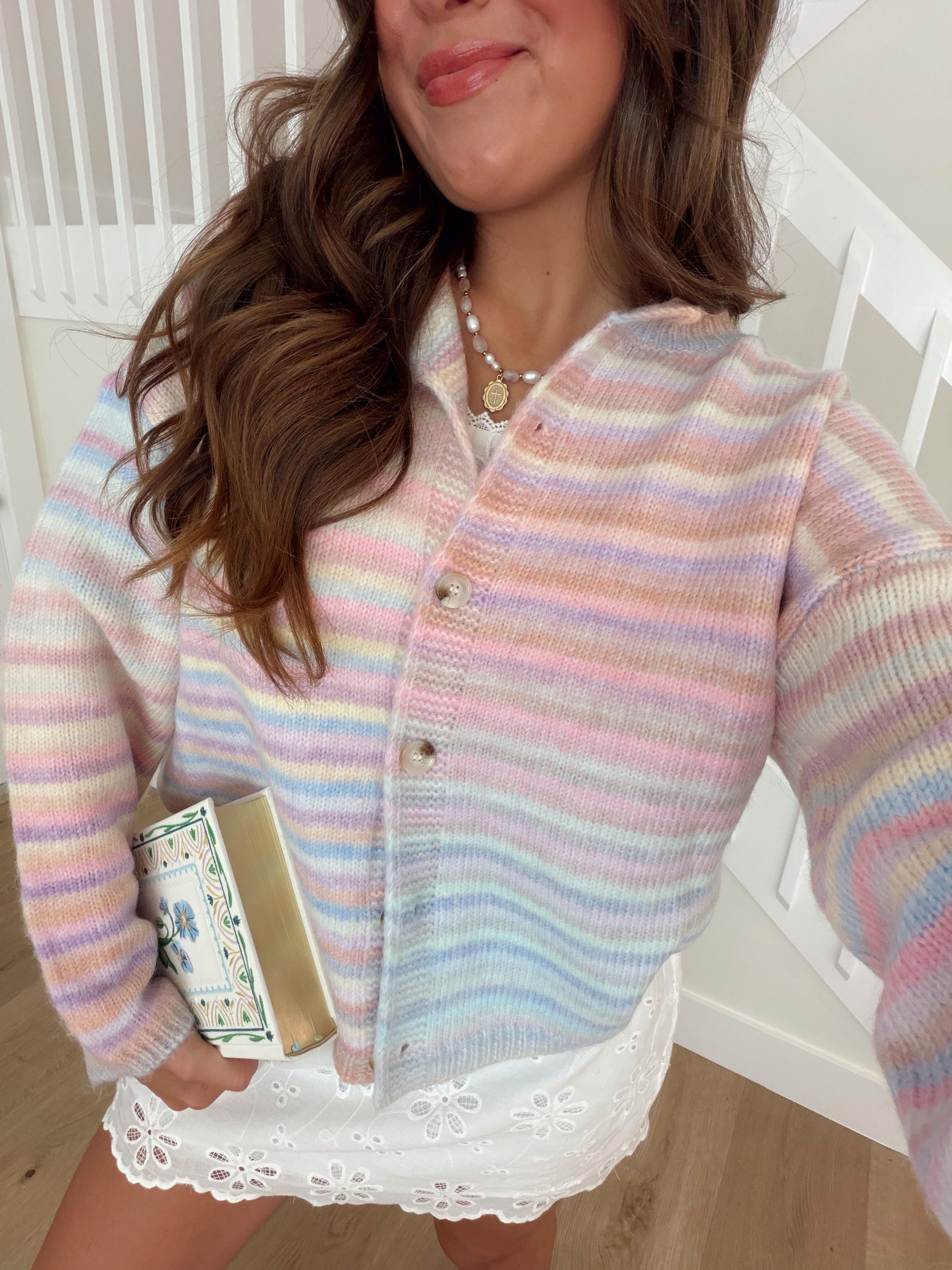Sorbet Swirl Cardi