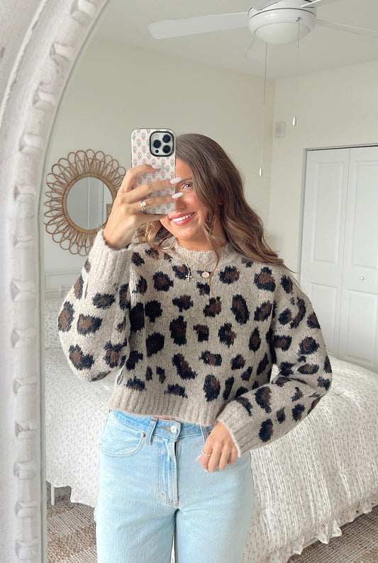 'WILD FOR YOU' KNIT